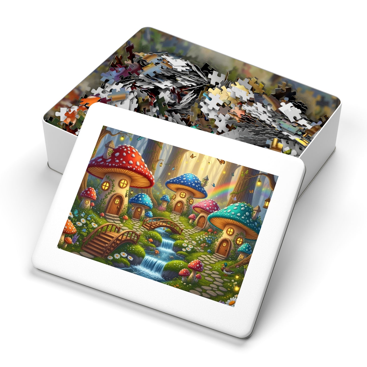 Mushroom Village Jigsaw Puzzle