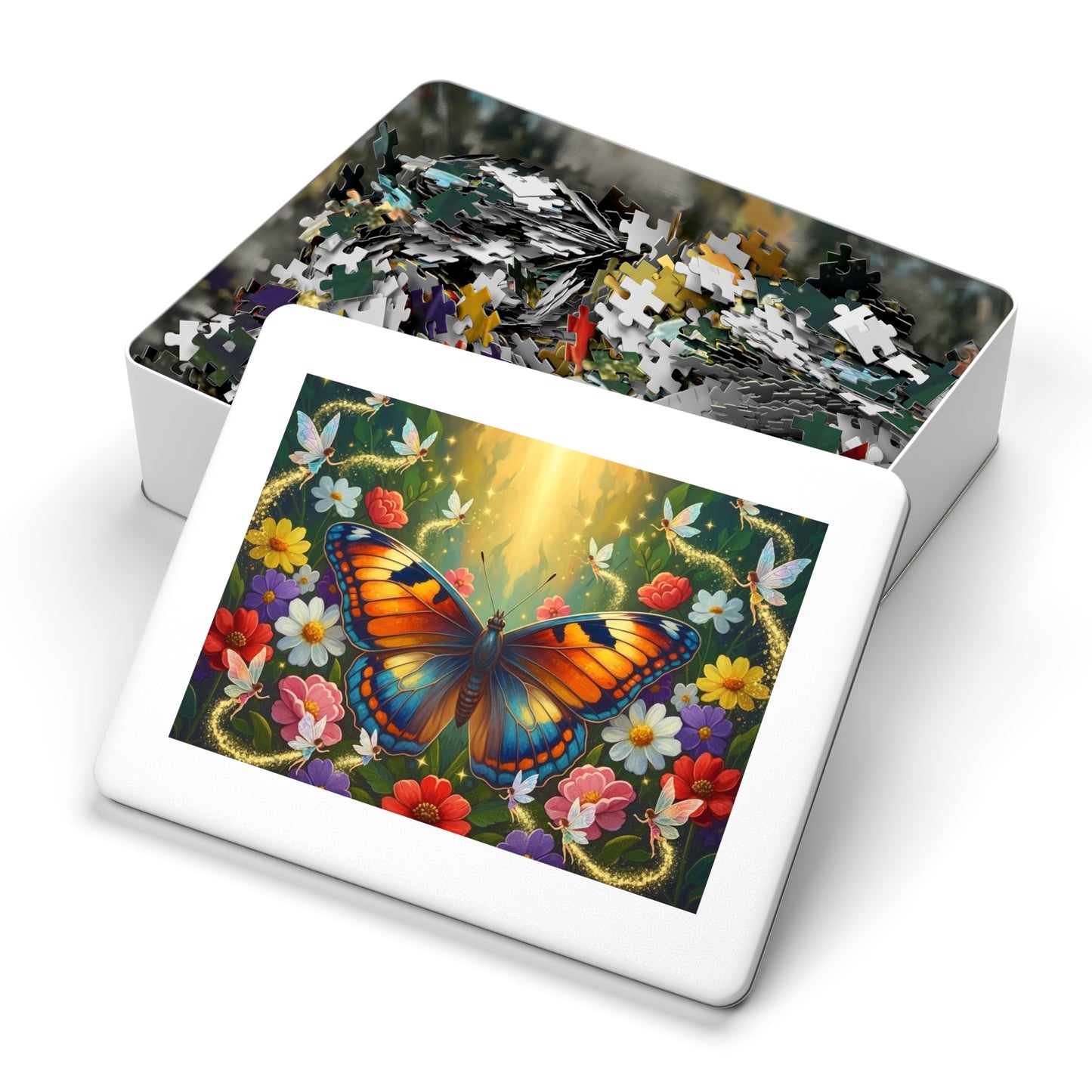 Magical Butterfly Garden Jigsaw Puzzle