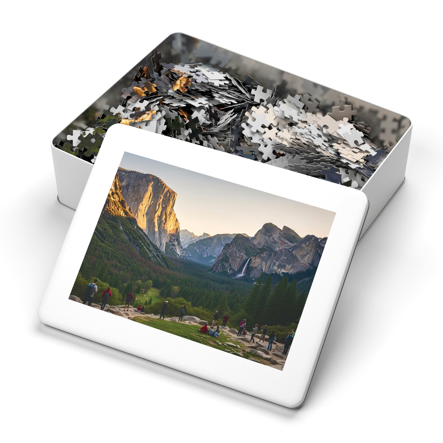 Yosemite Valley Jigsaw Puzzle 🌄 Granite Cliffs, Waterfalls & Iconic National Park View