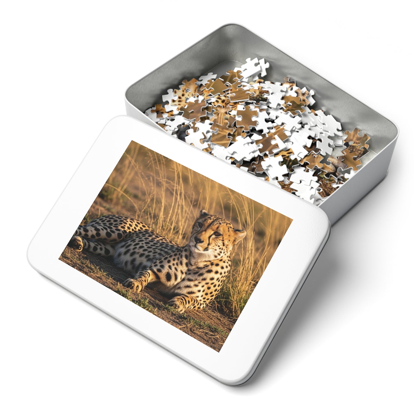 Cheetah Savannah Jigsaw Puzzle
