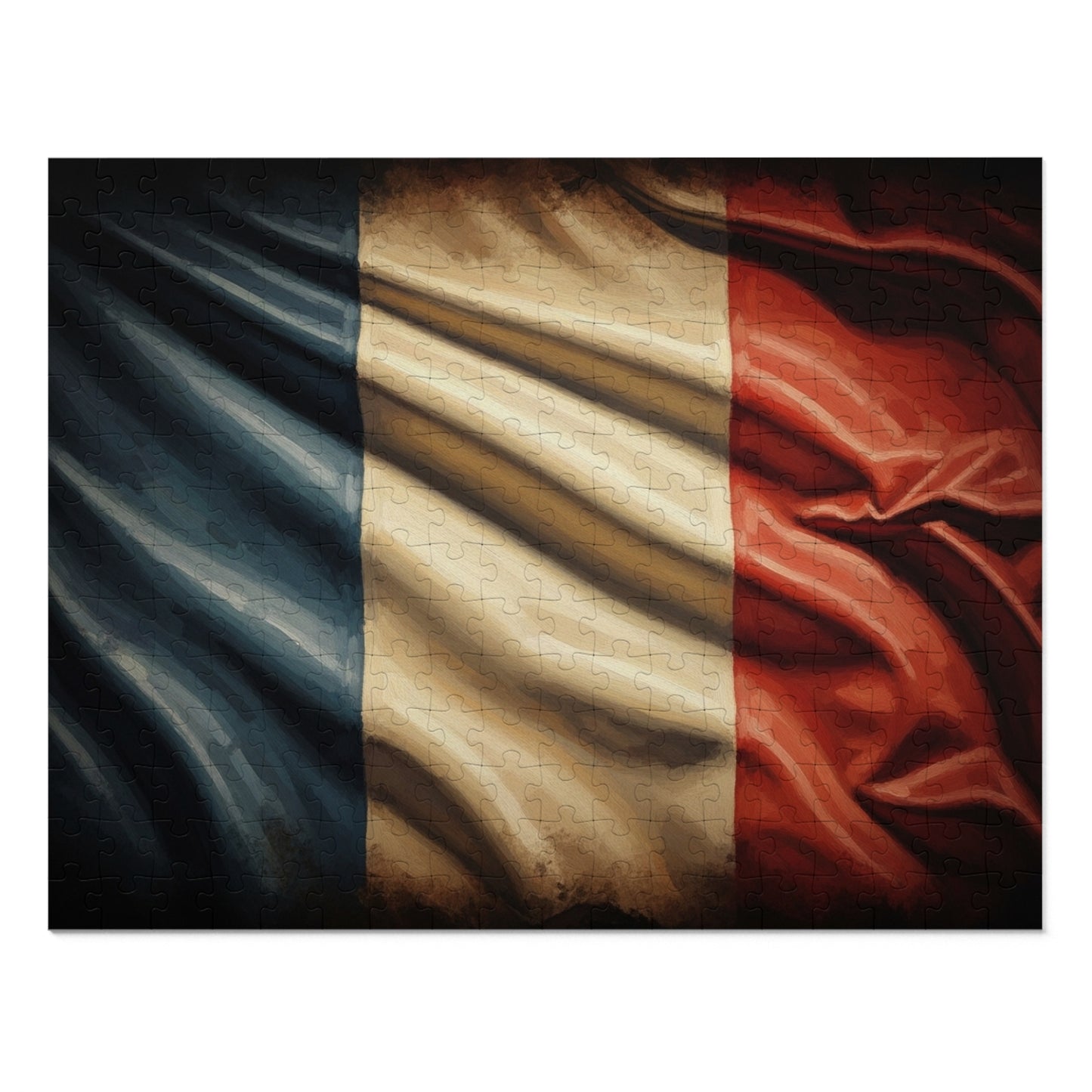 French Flag Jigsaw Puzzle