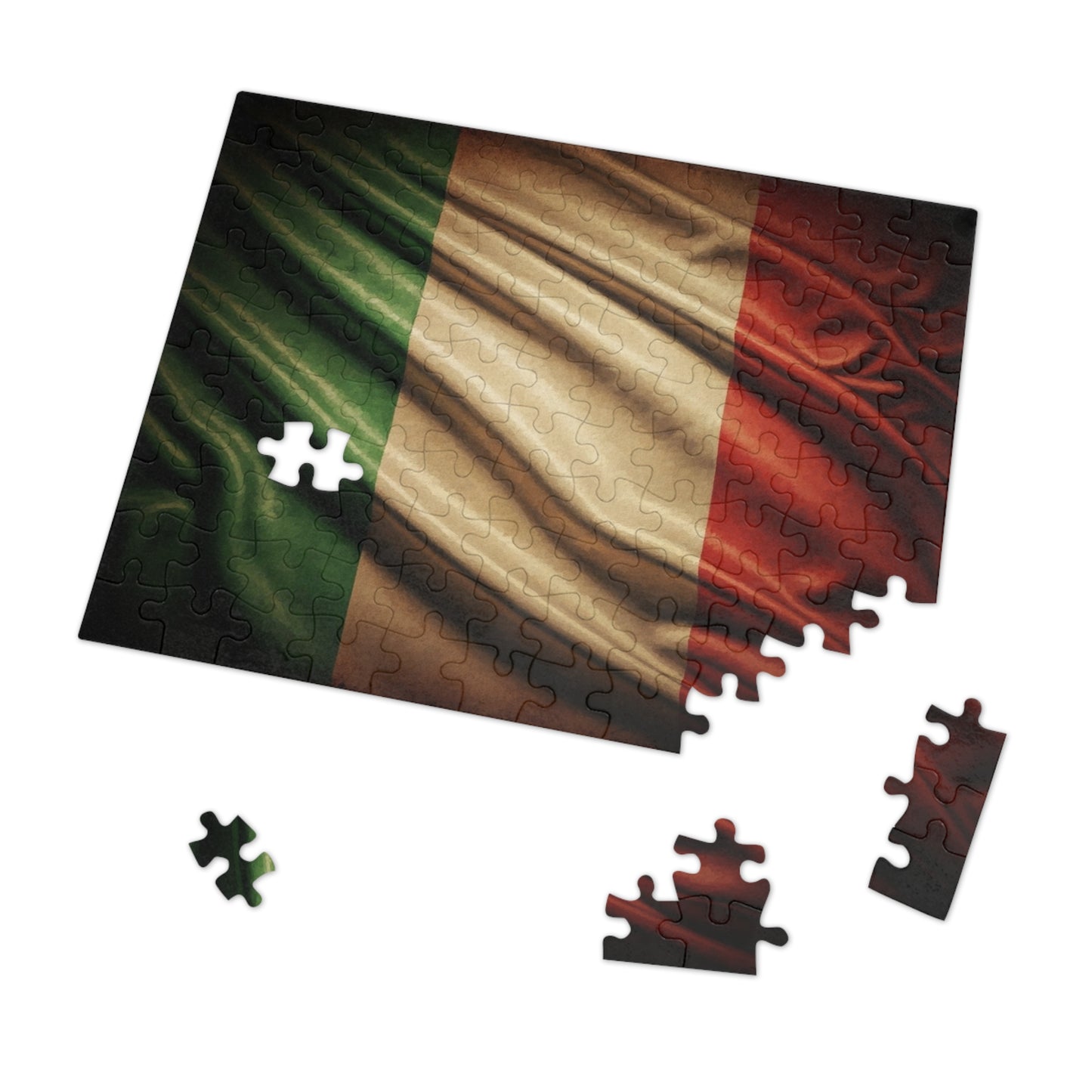 Italian Flag Jigsaw Puzzle