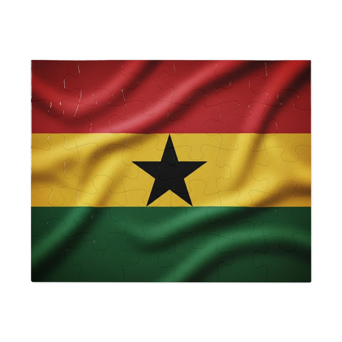 Ghana Flag Jigsaw Puzzle