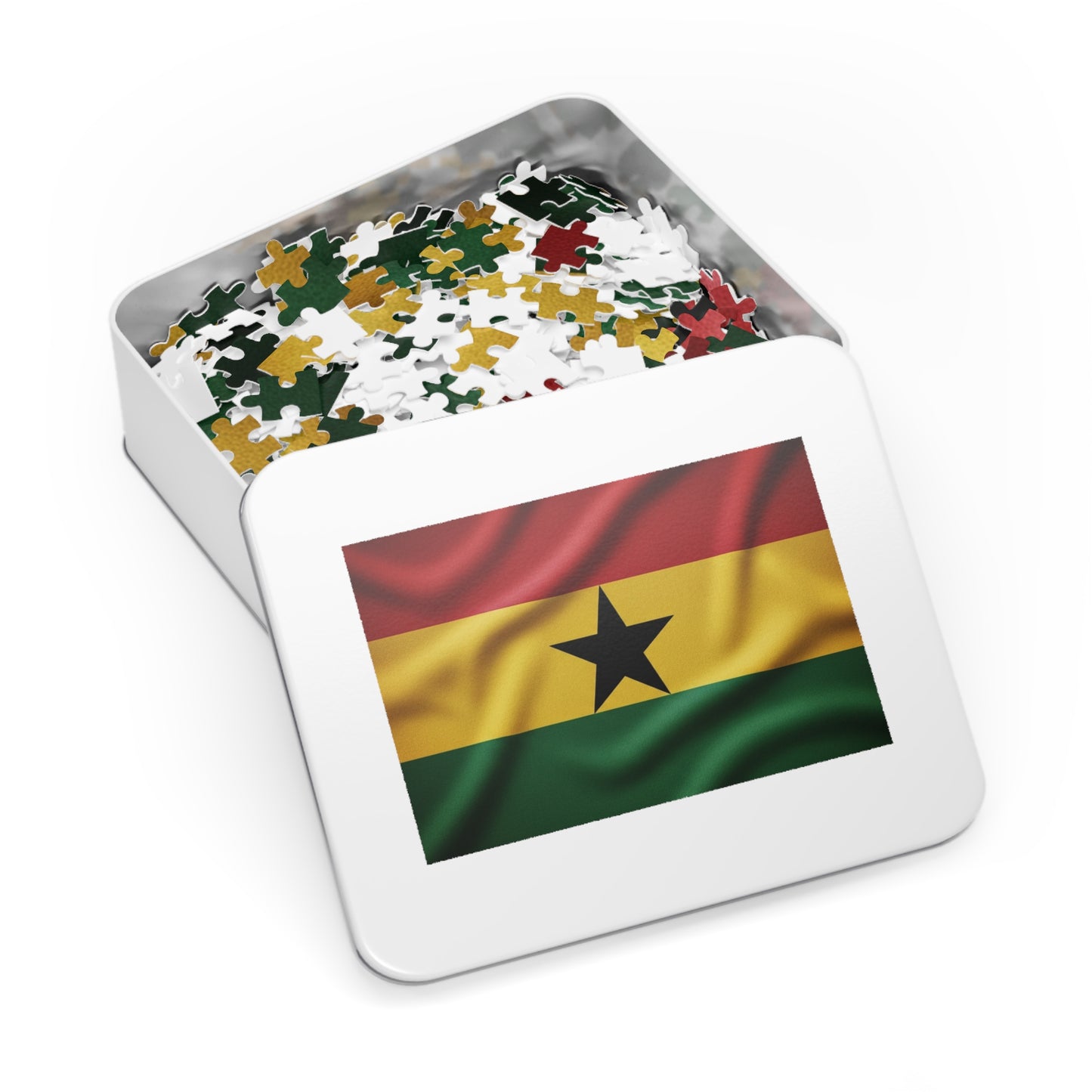 Ghana Flag Jigsaw Puzzle