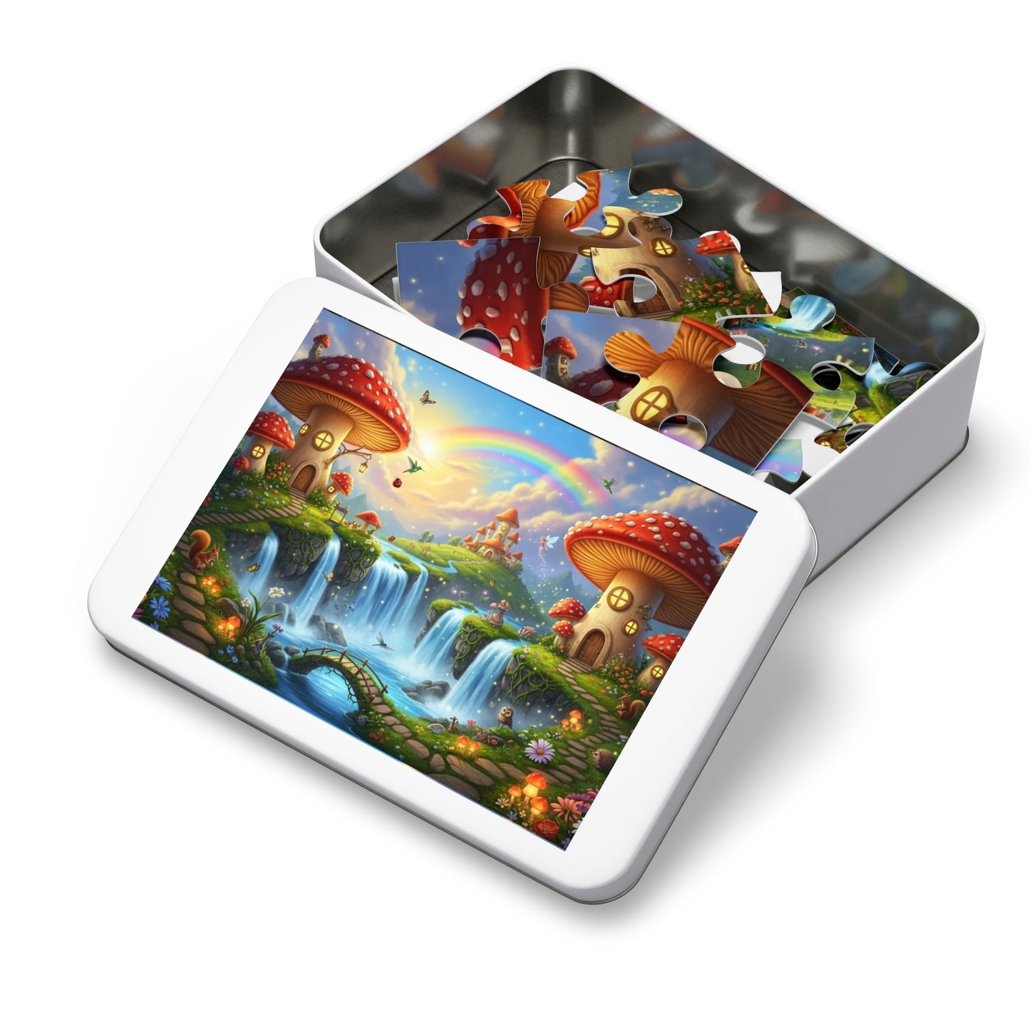 Mushroom Village Jigsaw Puzzle