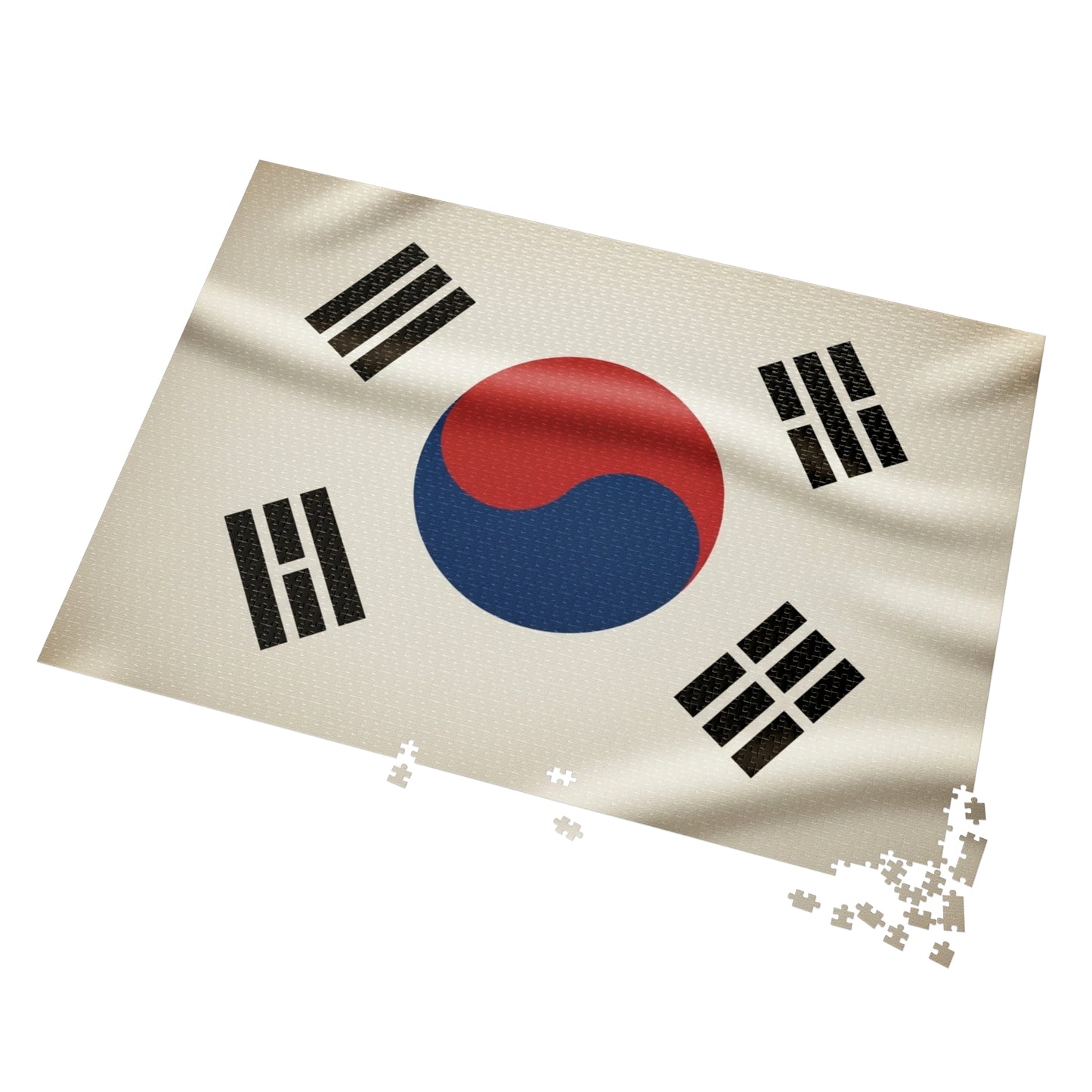 South Korea Flag Jigsaw Puzzle