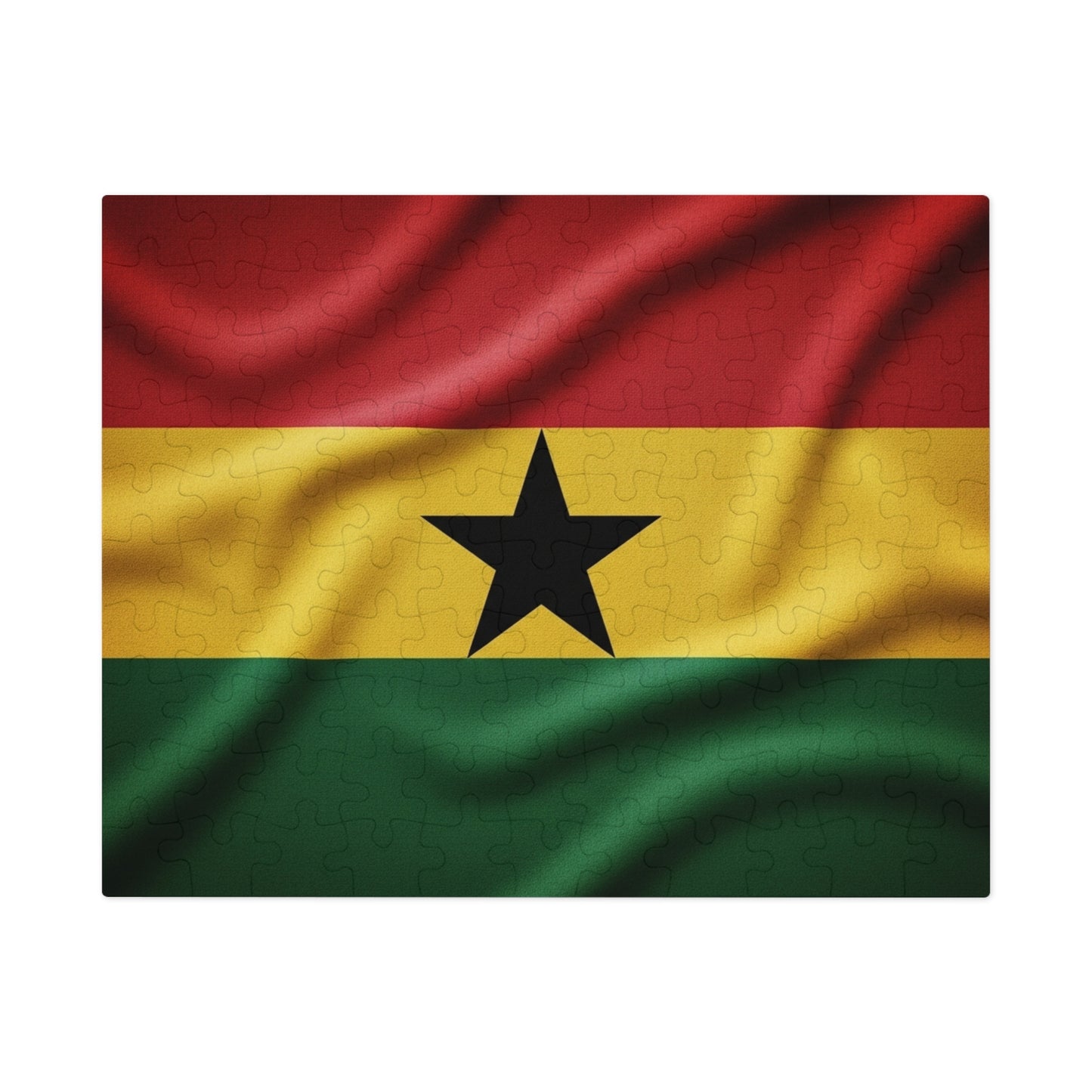 Ghana Flag Jigsaw Puzzle