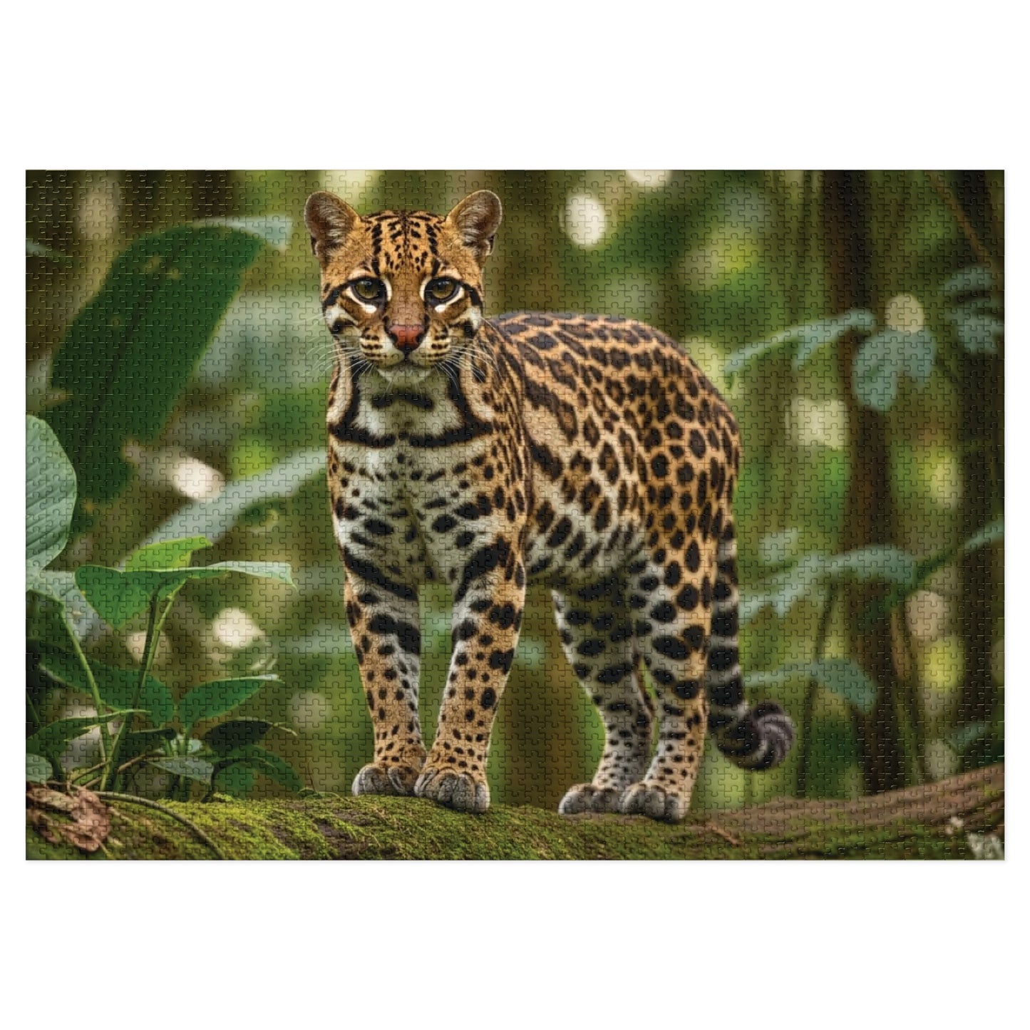 Ocelot Forest Jigsaw Puzzle