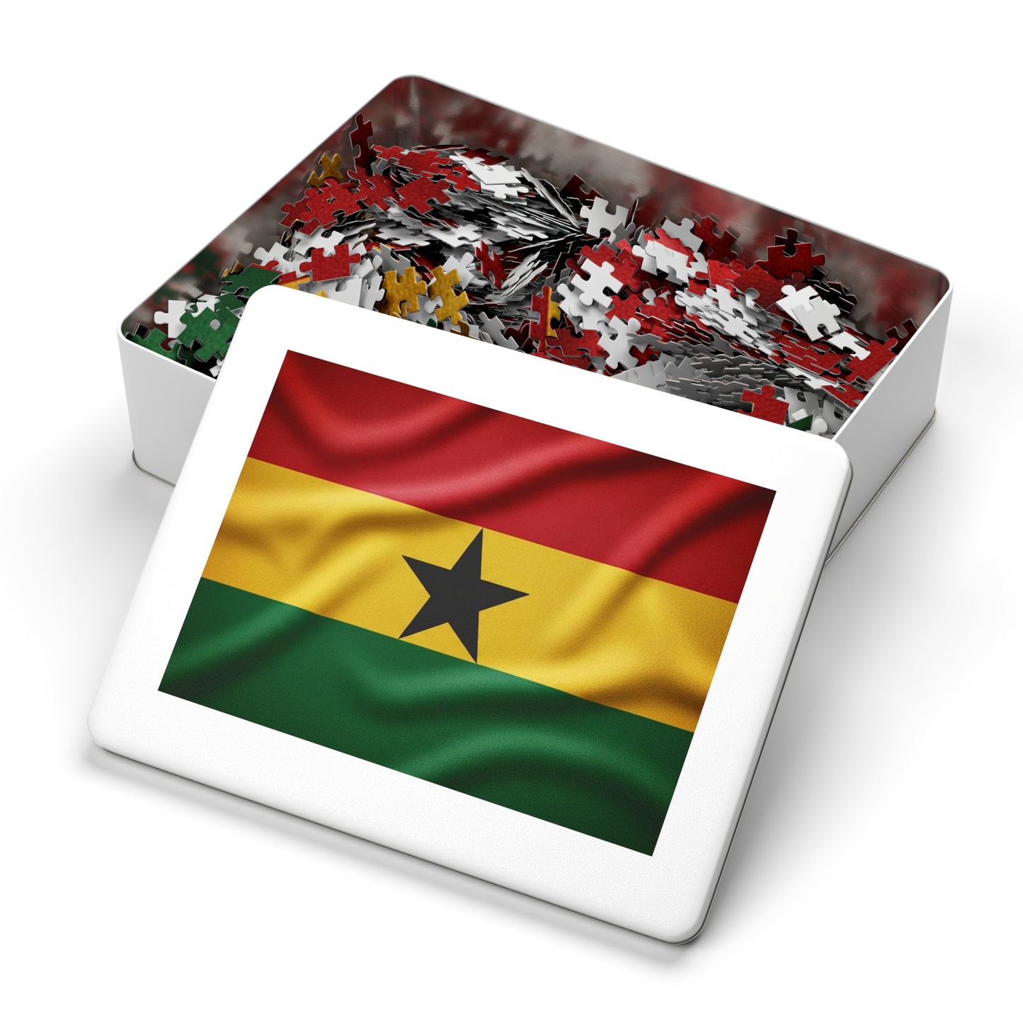 Ghana Flag Jigsaw Puzzle