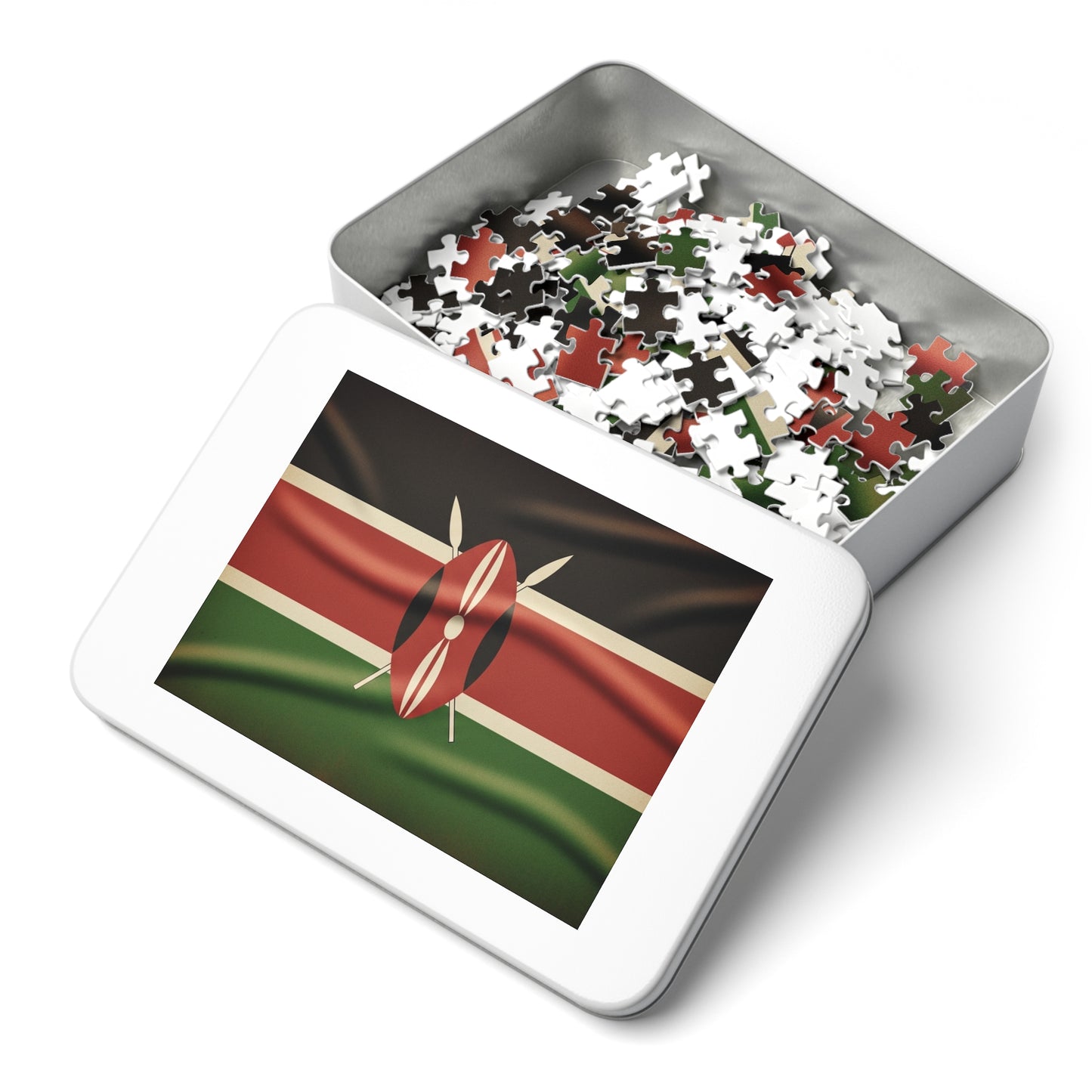 Kenya Flag Jigsaw Puzzle
