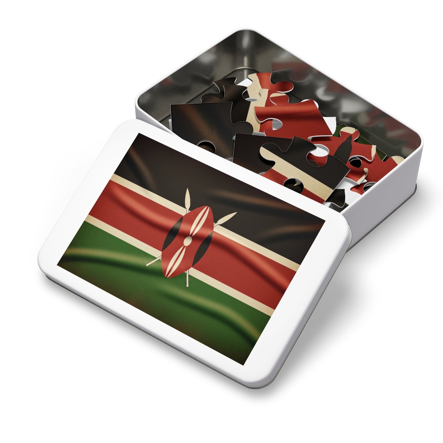 Kenya Flag Jigsaw Puzzle