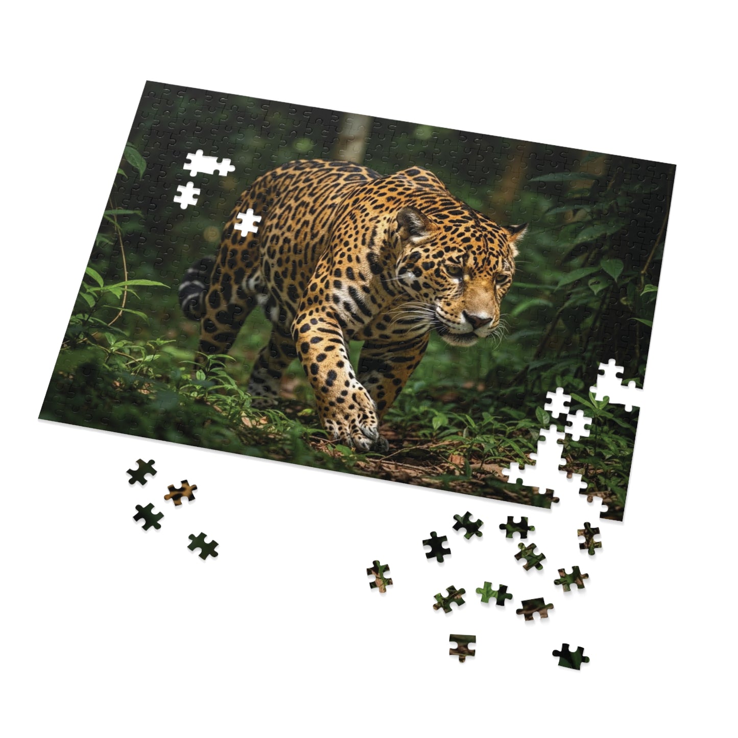 Jaguar in the Jungle Jigsaw Puzzle