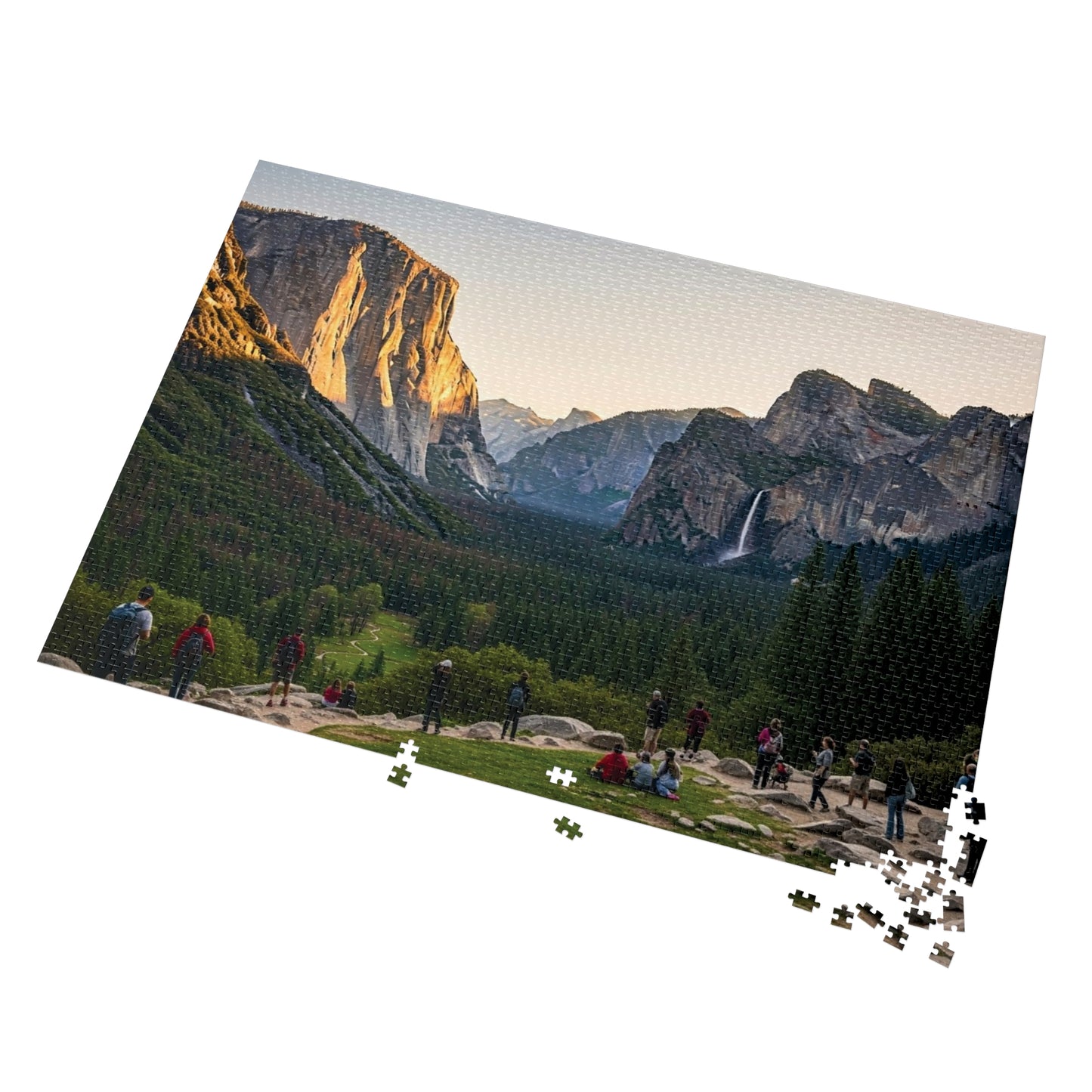 Yosemite Valley Jigsaw Puzzle 🌄 Granite Cliffs, Waterfalls & Iconic National Park View