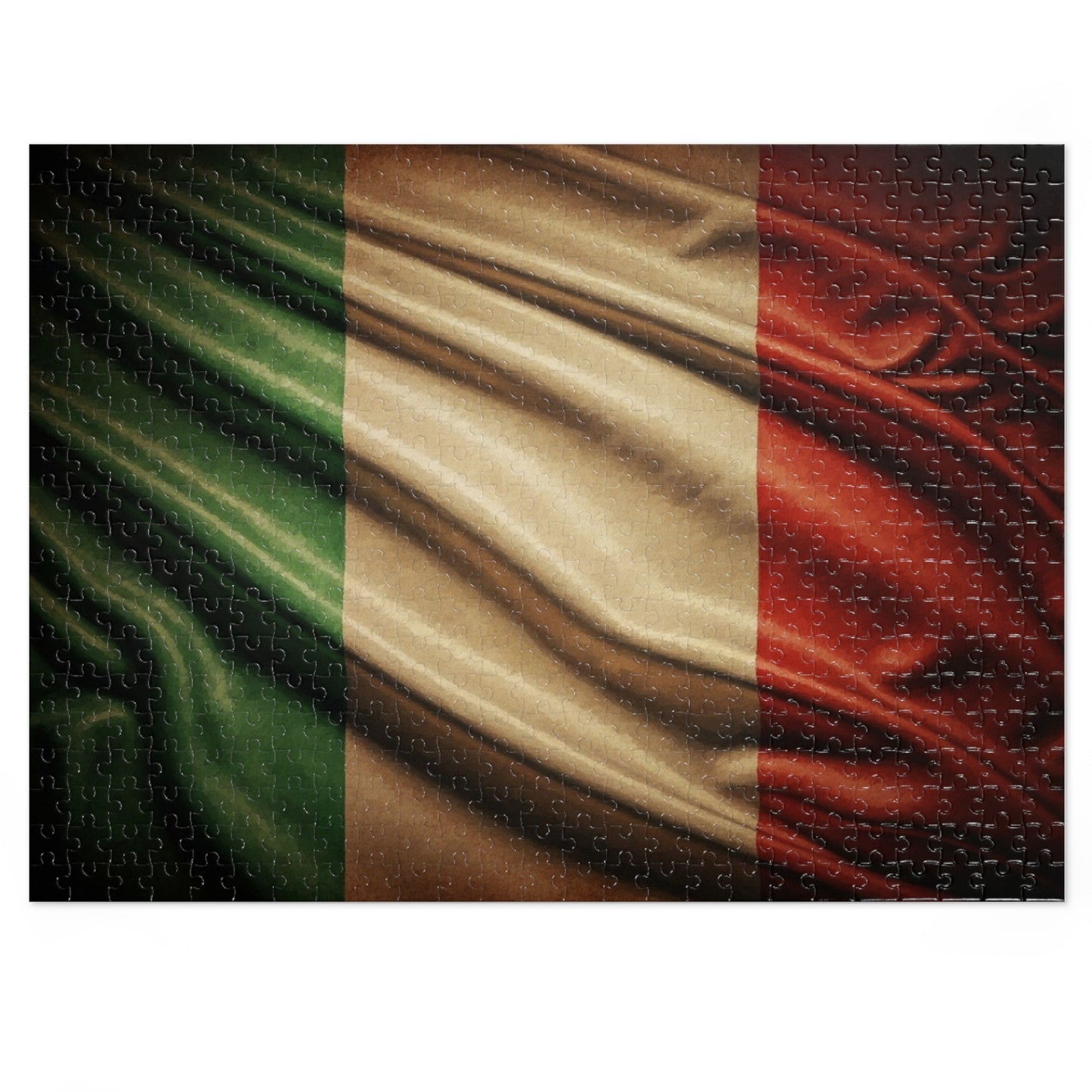 Italian Flag Jigsaw Puzzle