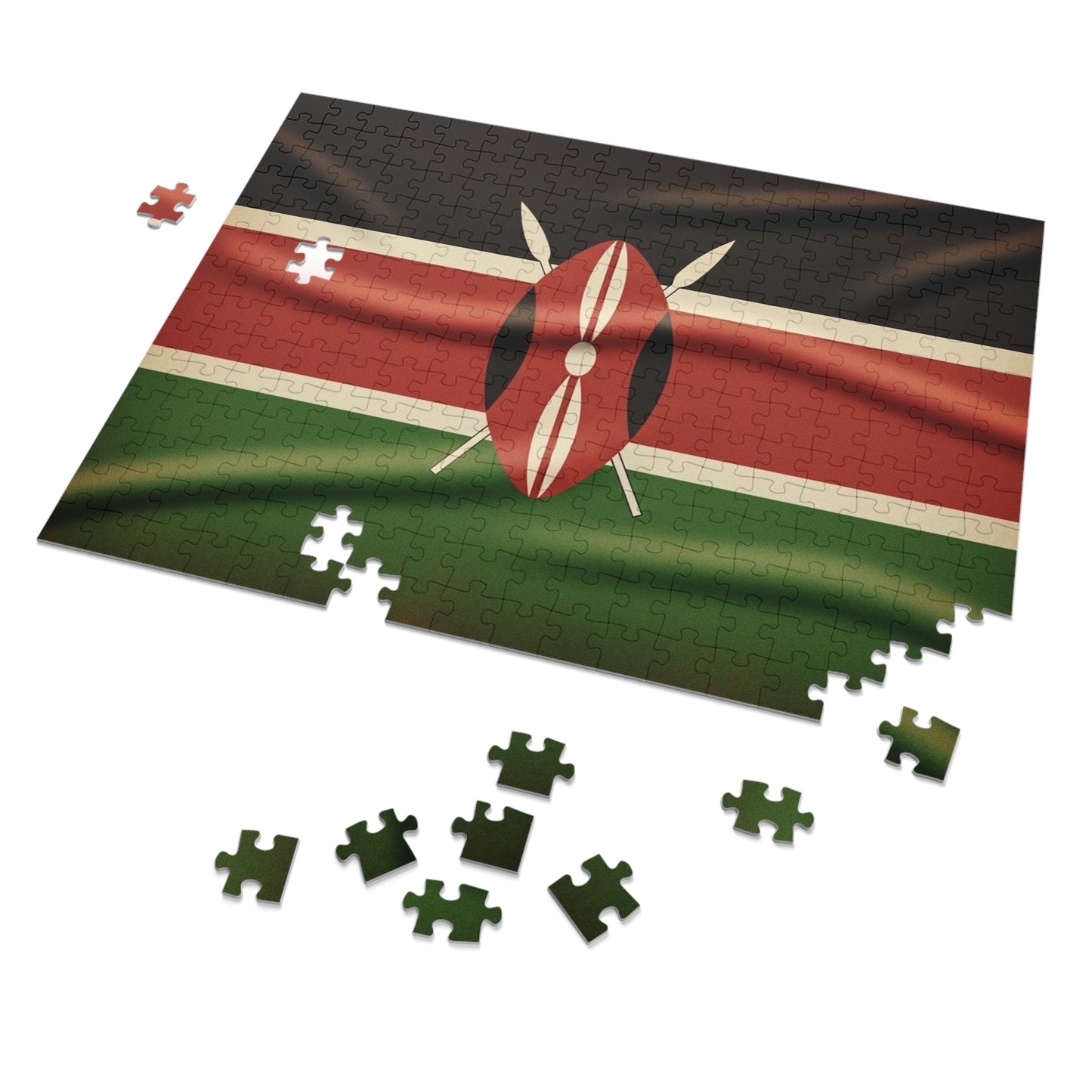 Kenya Flag Jigsaw Puzzle