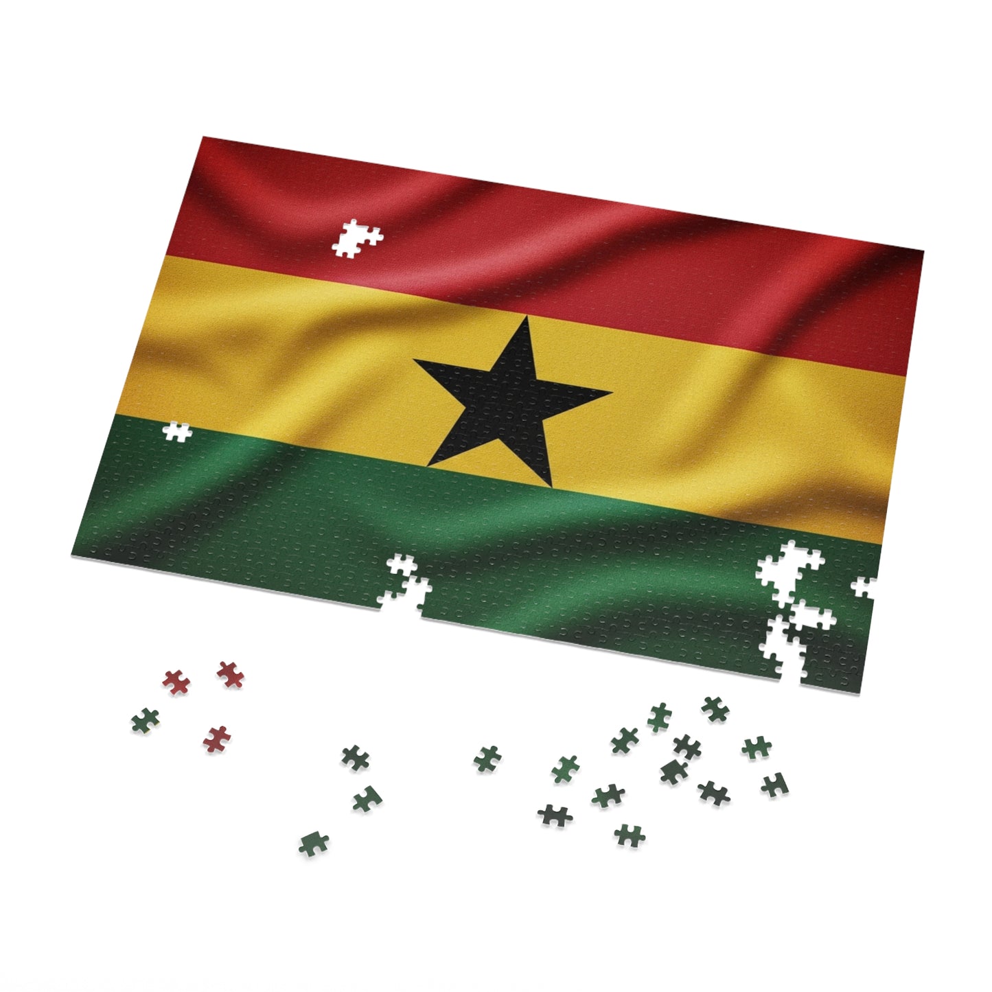 Ghana Flag Jigsaw Puzzle