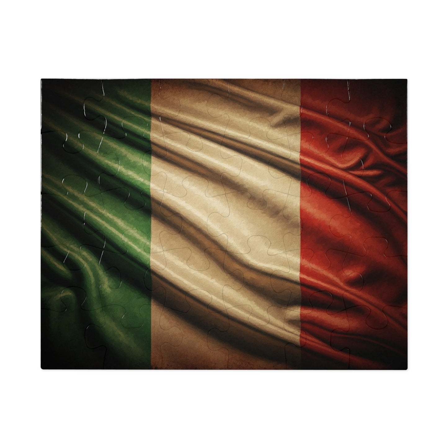 Italian Flag Jigsaw Puzzle