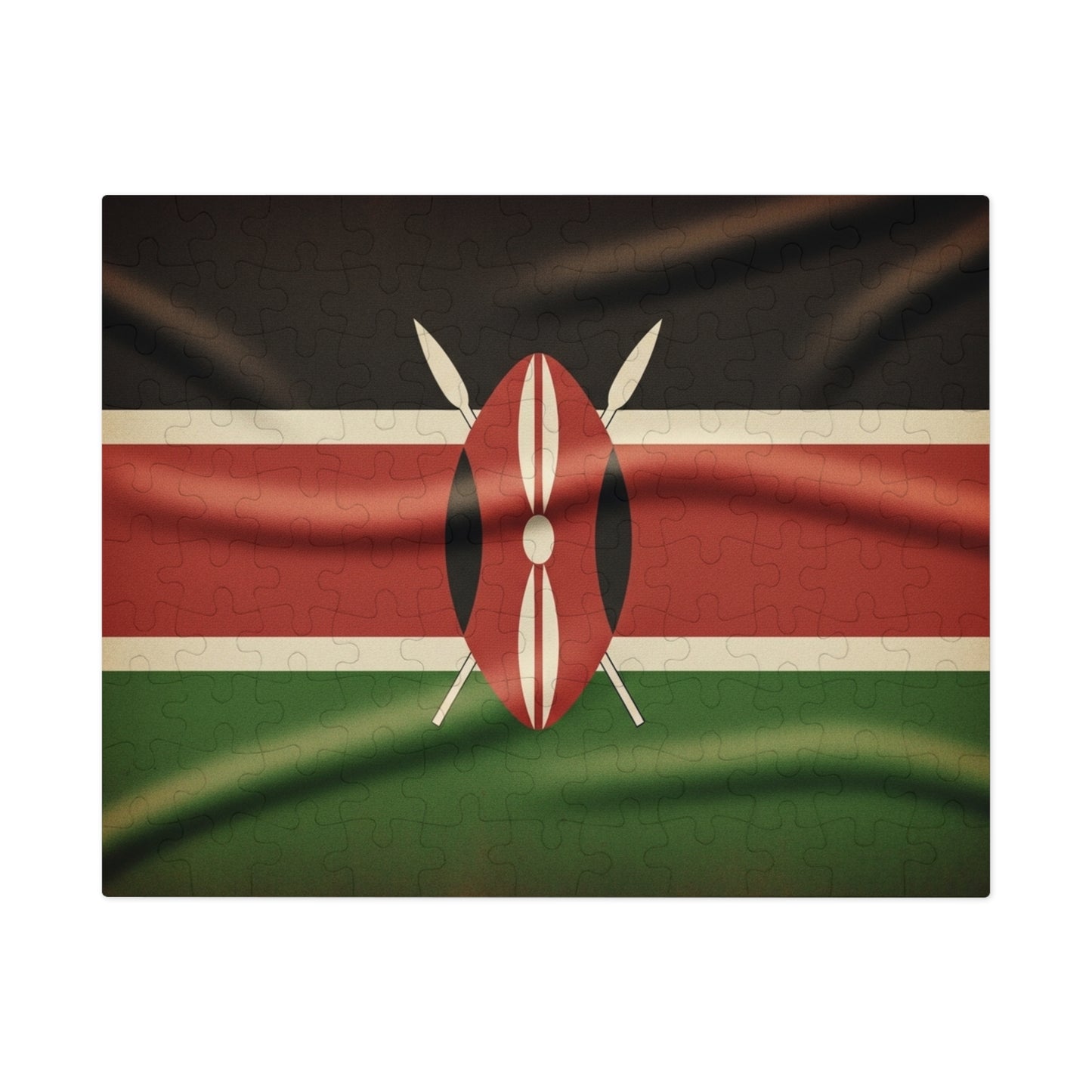 Kenya Flag Jigsaw Puzzle