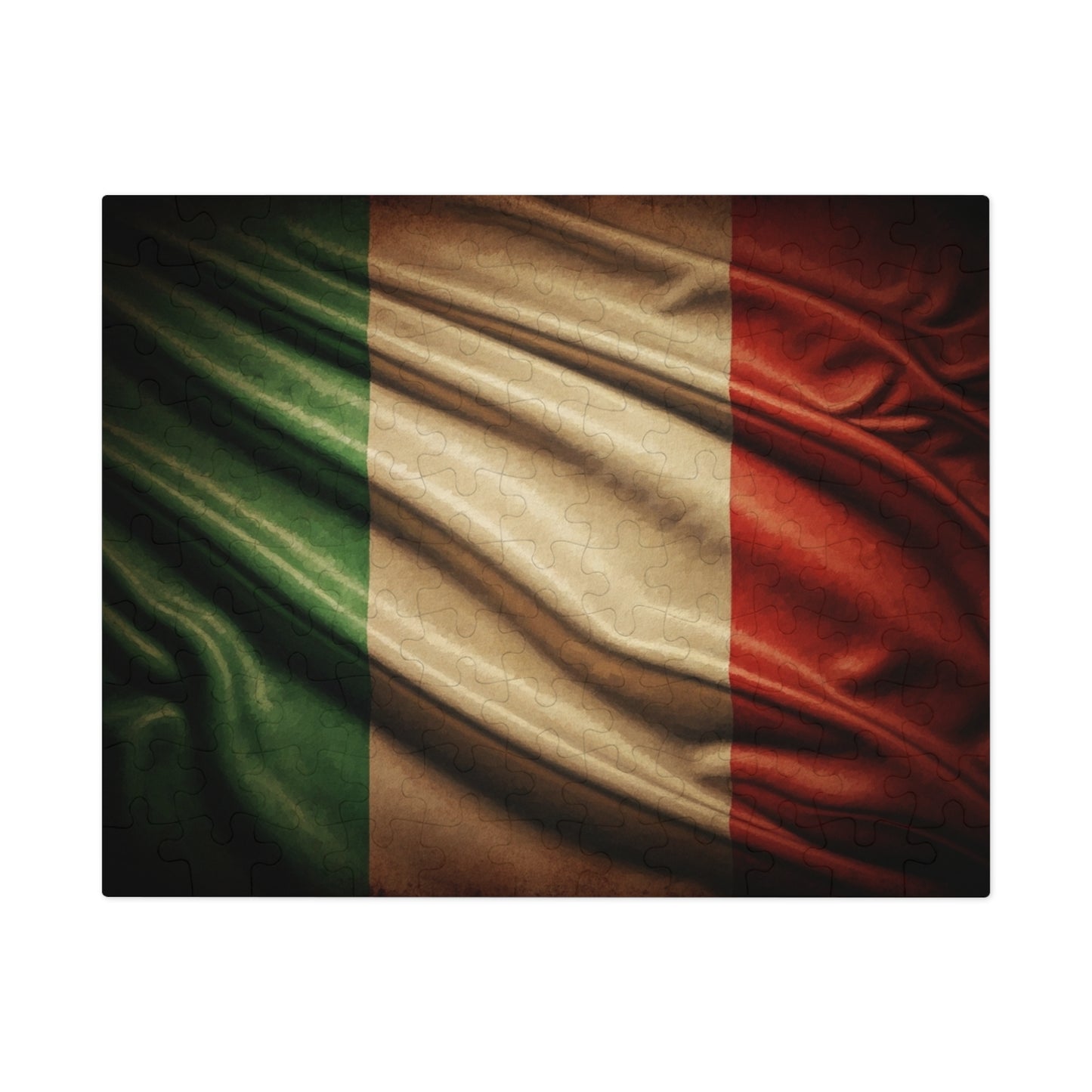 Italian Flag Jigsaw Puzzle