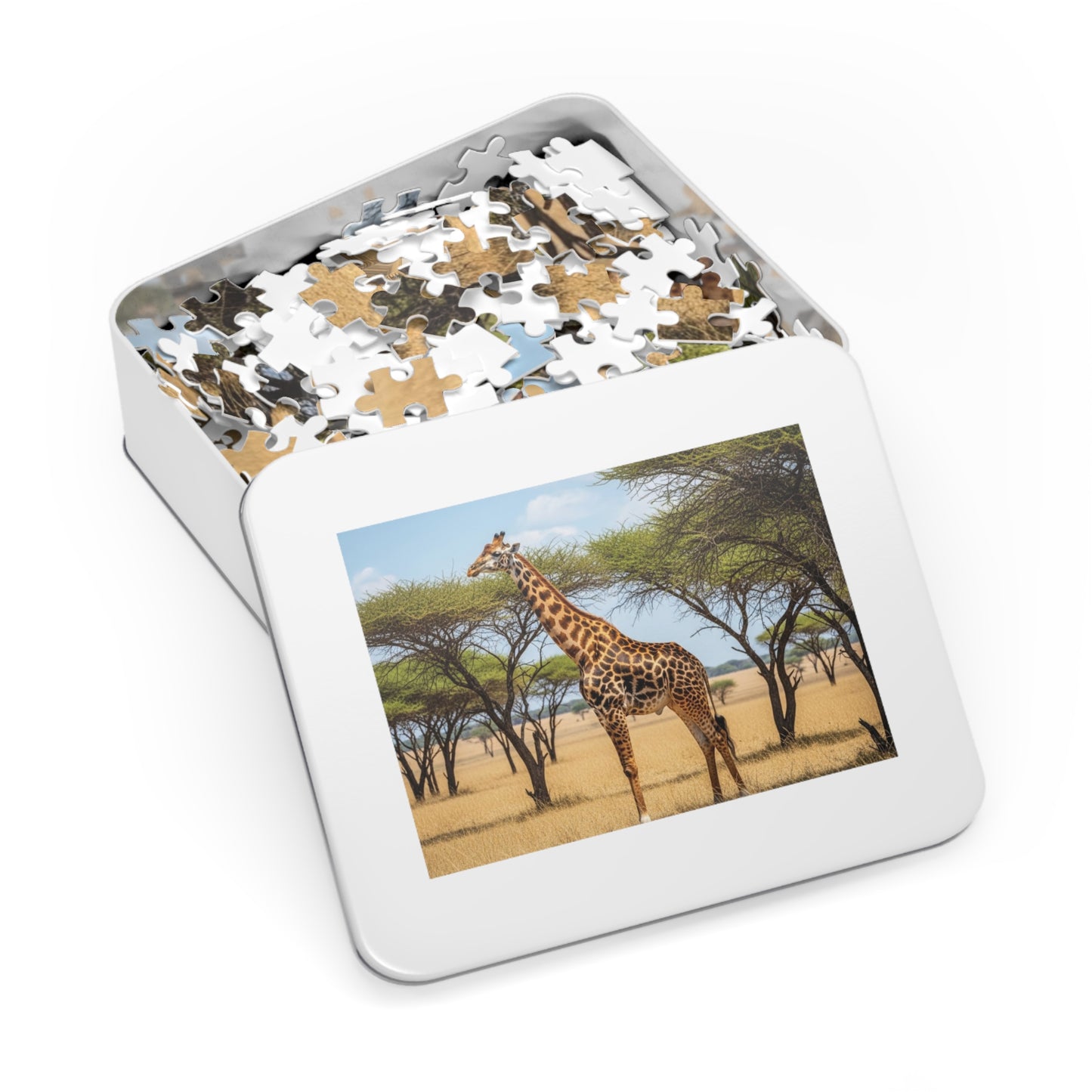 Giraffe Savannah Jigsaw Puzzle