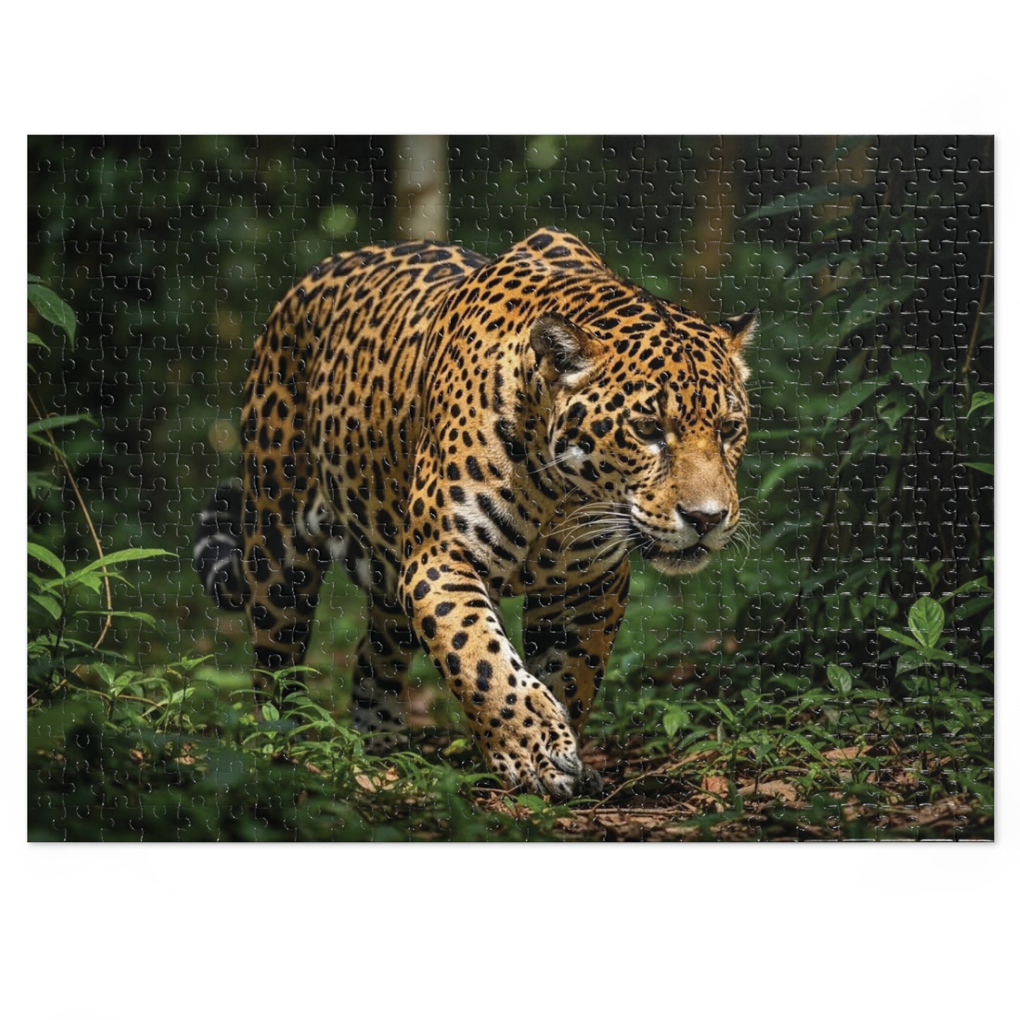 Jaguar in the Jungle Jigsaw Puzzle