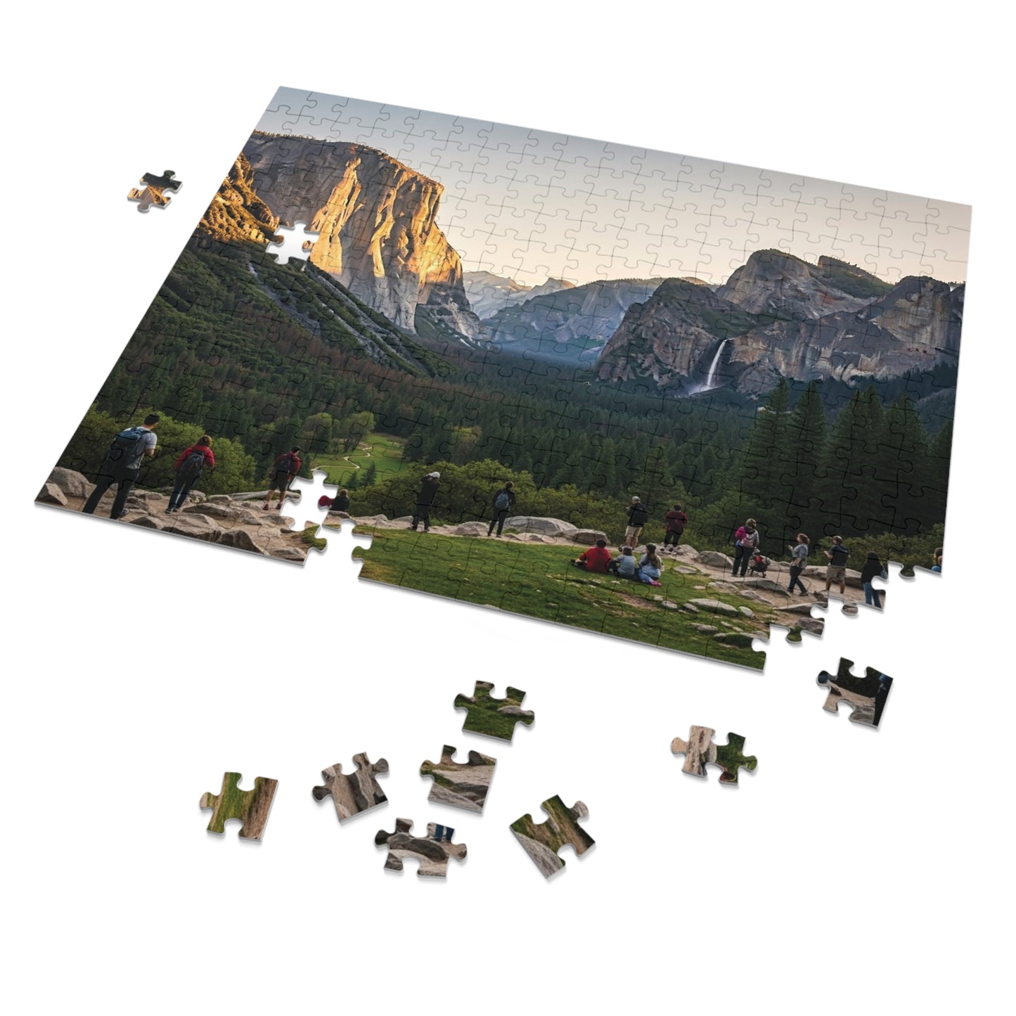 Yosemite Valley Jigsaw Puzzle 🌄 Granite Cliffs, Waterfalls & Iconic National Park View