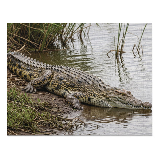 Crocodile Wildlife Jigsaw Puzzle