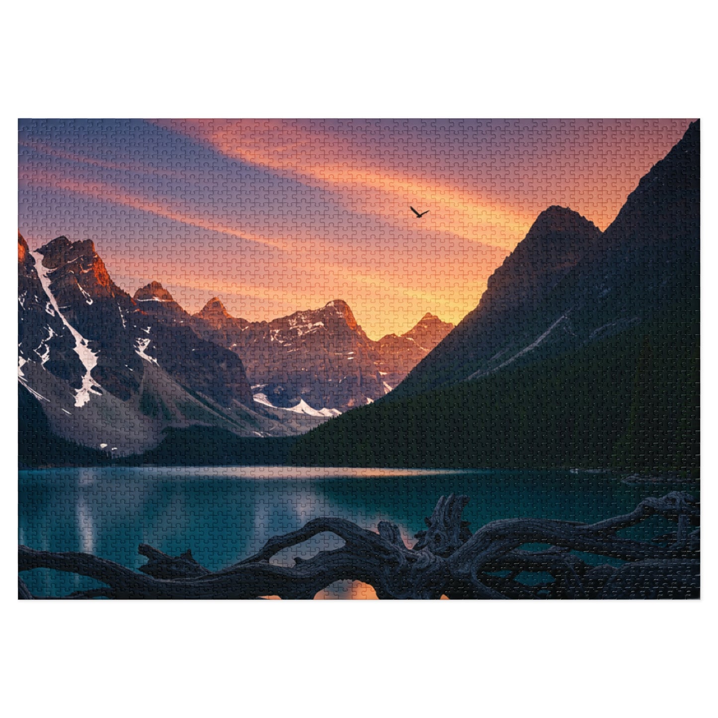 110, 252, 500, 1000, 2000 Scenic Jigsaw Puzzle with Tin, Nature Puzzle, Gift for Puzzle Lovers, Home Decor, Family Activity, Relaxation Gift