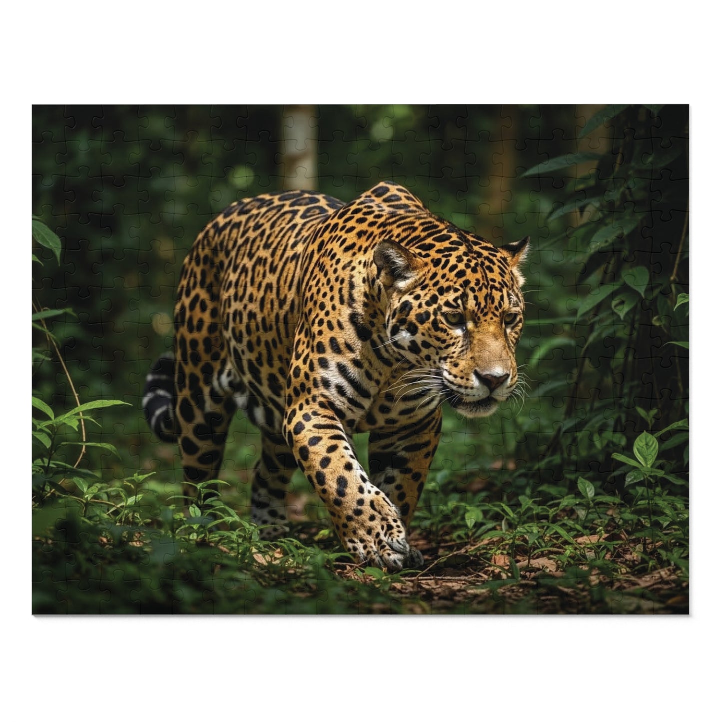 Jaguar in the Jungle Jigsaw Puzzle