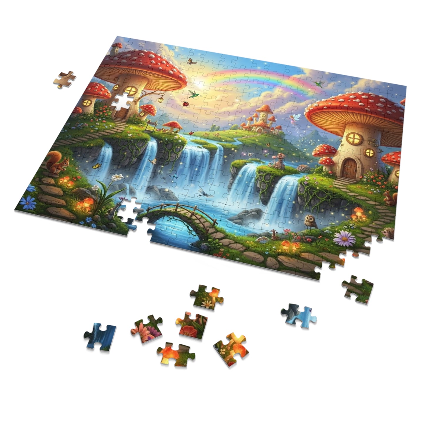 Mushroom Village Jigsaw Puzzle