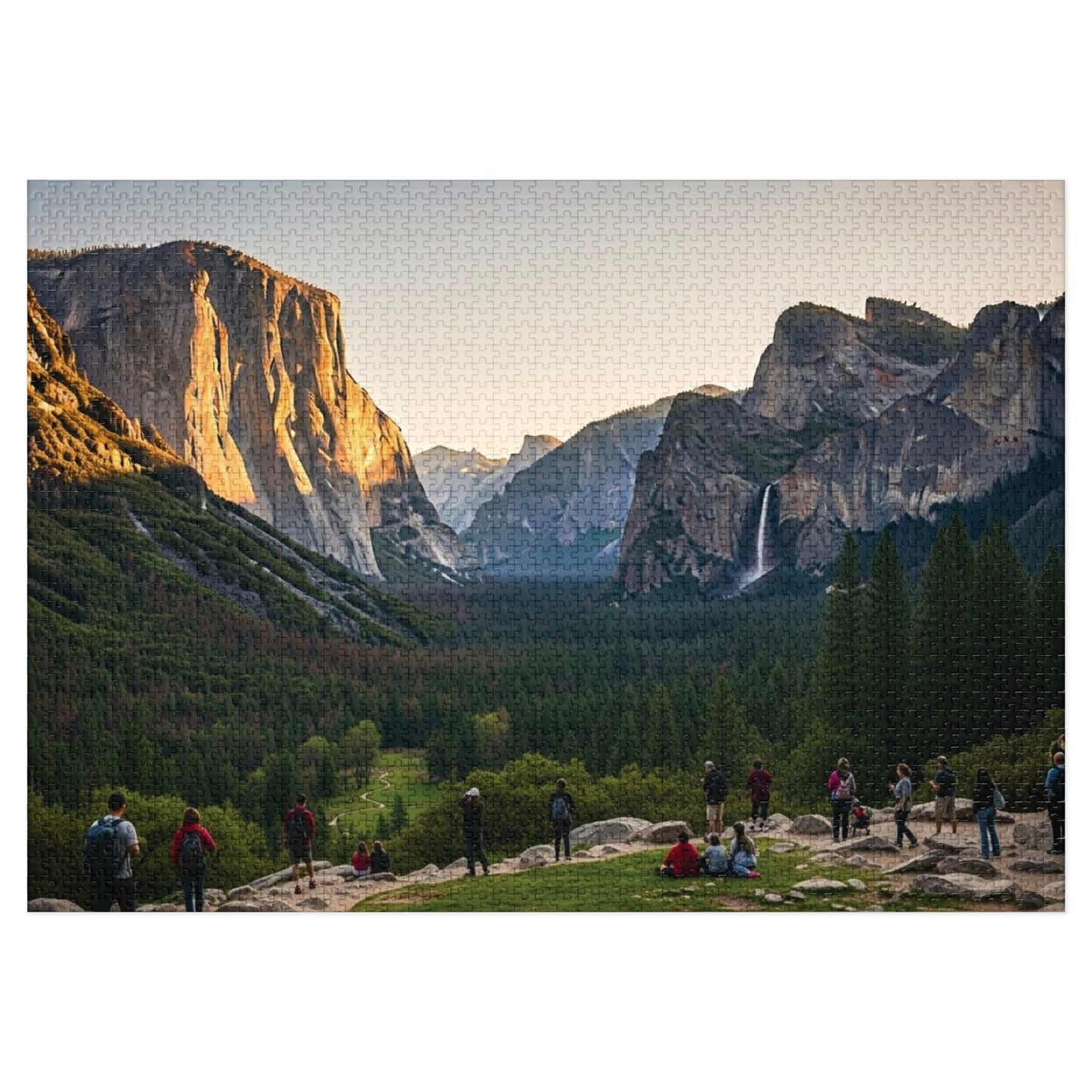 Yosemite Valley Jigsaw Puzzle 🌄 Granite Cliffs, Waterfalls & Iconic National Park View