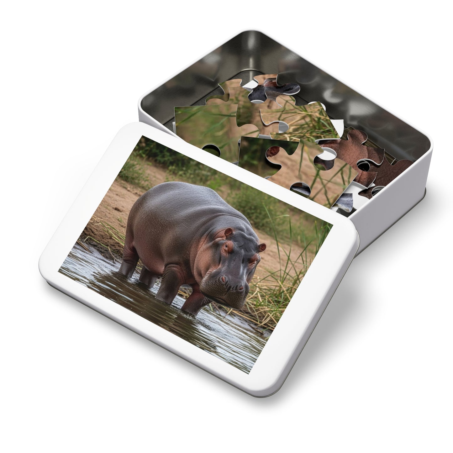 Hippopotamus Jigsaw Puzzle