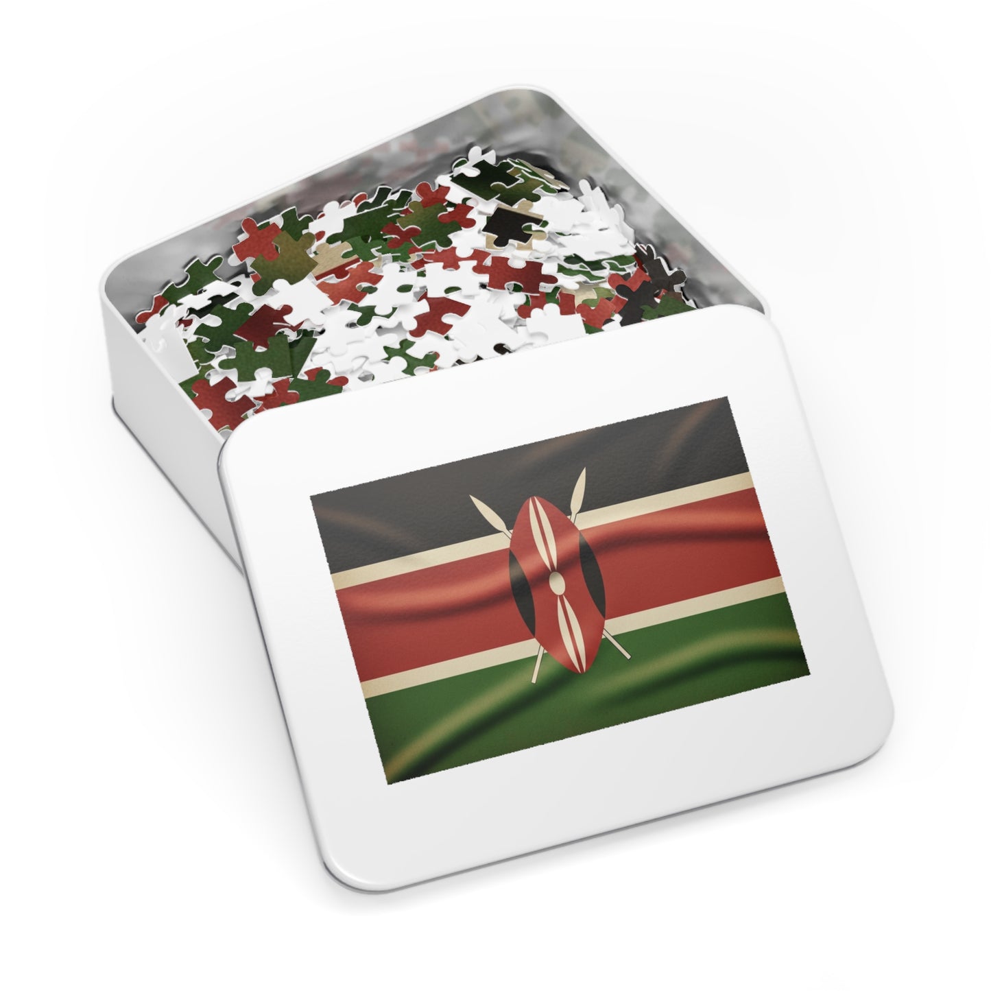 Kenya Flag Jigsaw Puzzle