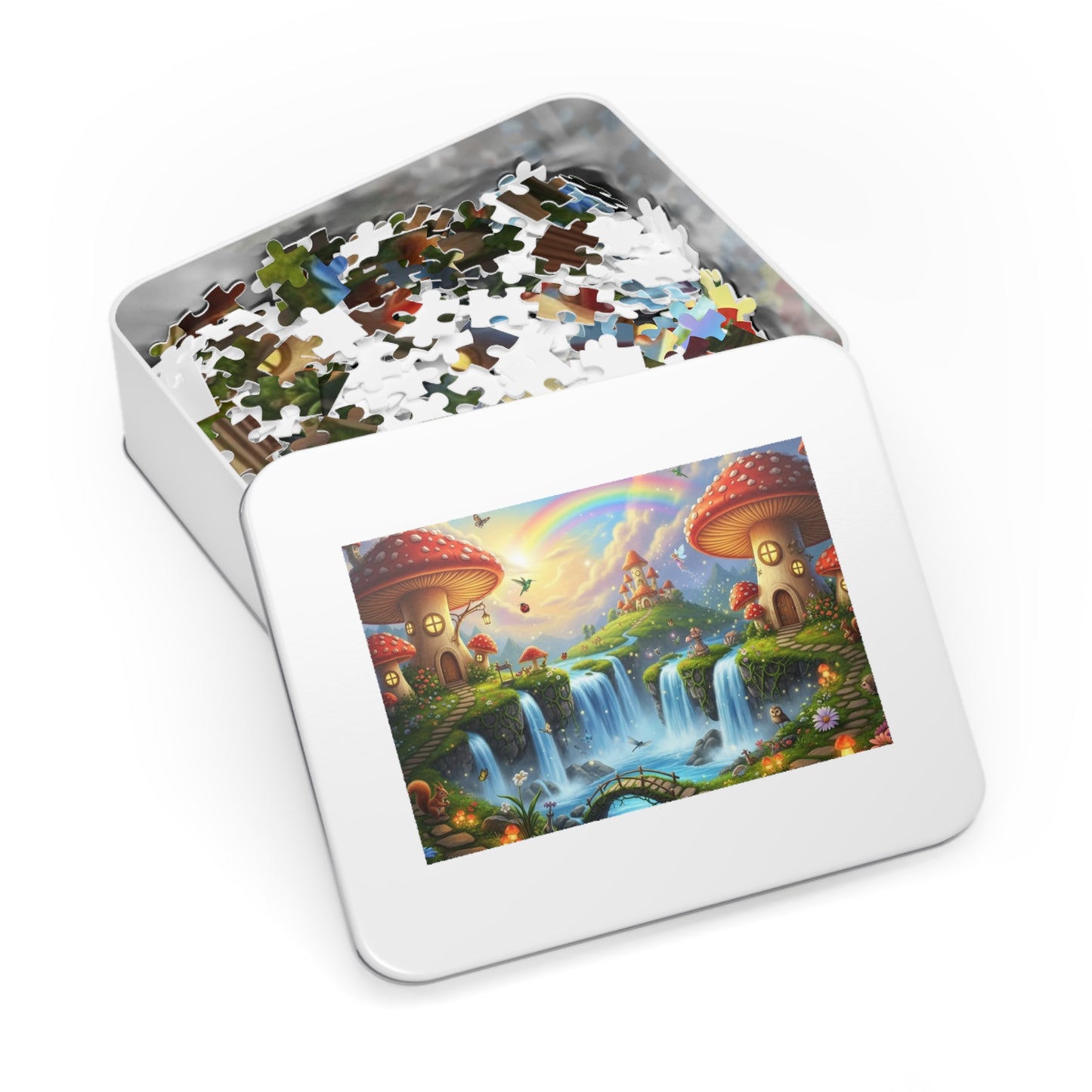 Mushroom Village Jigsaw Puzzle