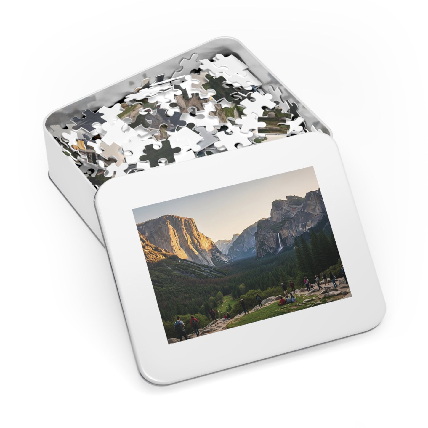 Yosemite Valley Jigsaw Puzzle 🌄 Granite Cliffs, Waterfalls & Iconic National Park View