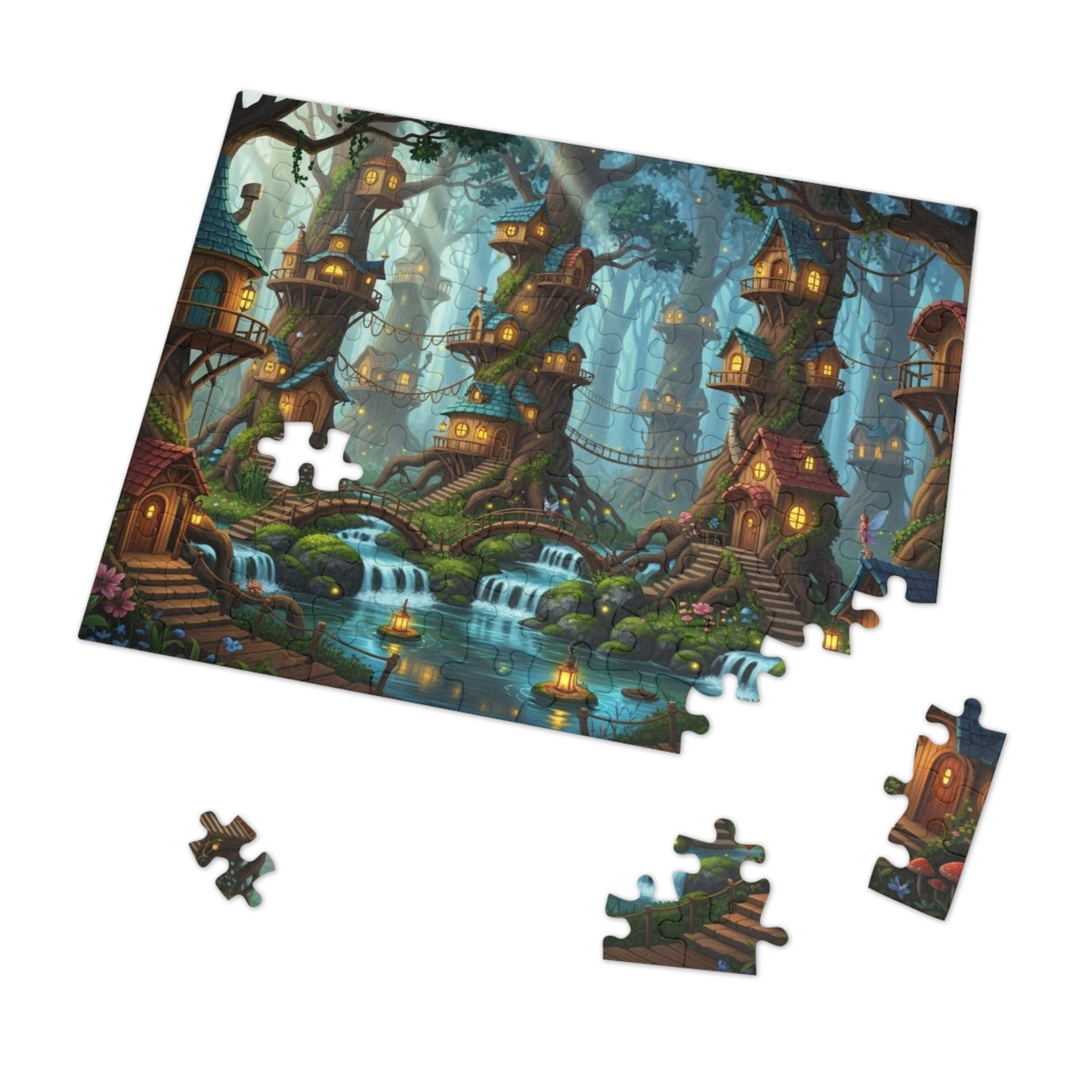Enchanted Treehouse Village Puzzle