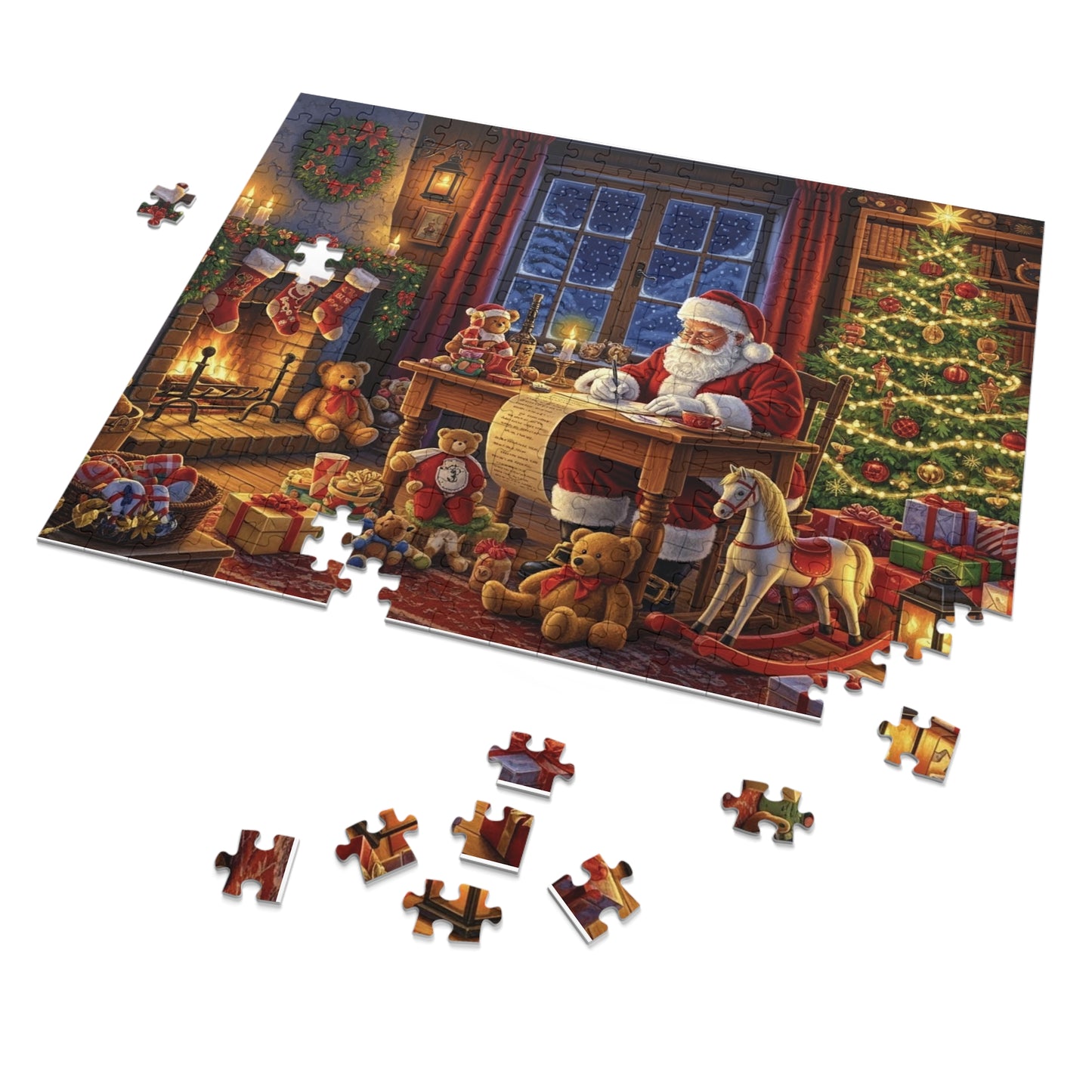 Santa’s Workshop Christmas Jigsaw Puzzle