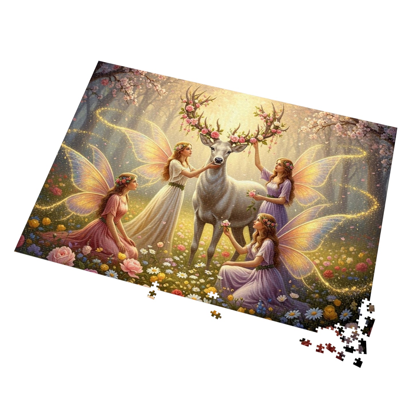 Enchanted Fairy Deer Jigsaw Puzzle