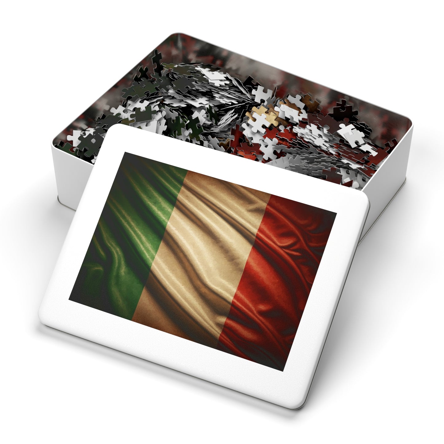 Italian Flag Jigsaw Puzzle