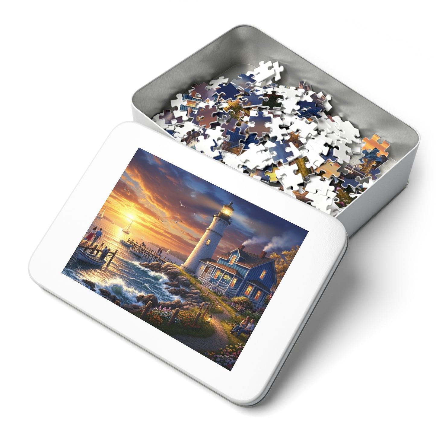 Coastal Lighthouse Jigsaw Puzzle