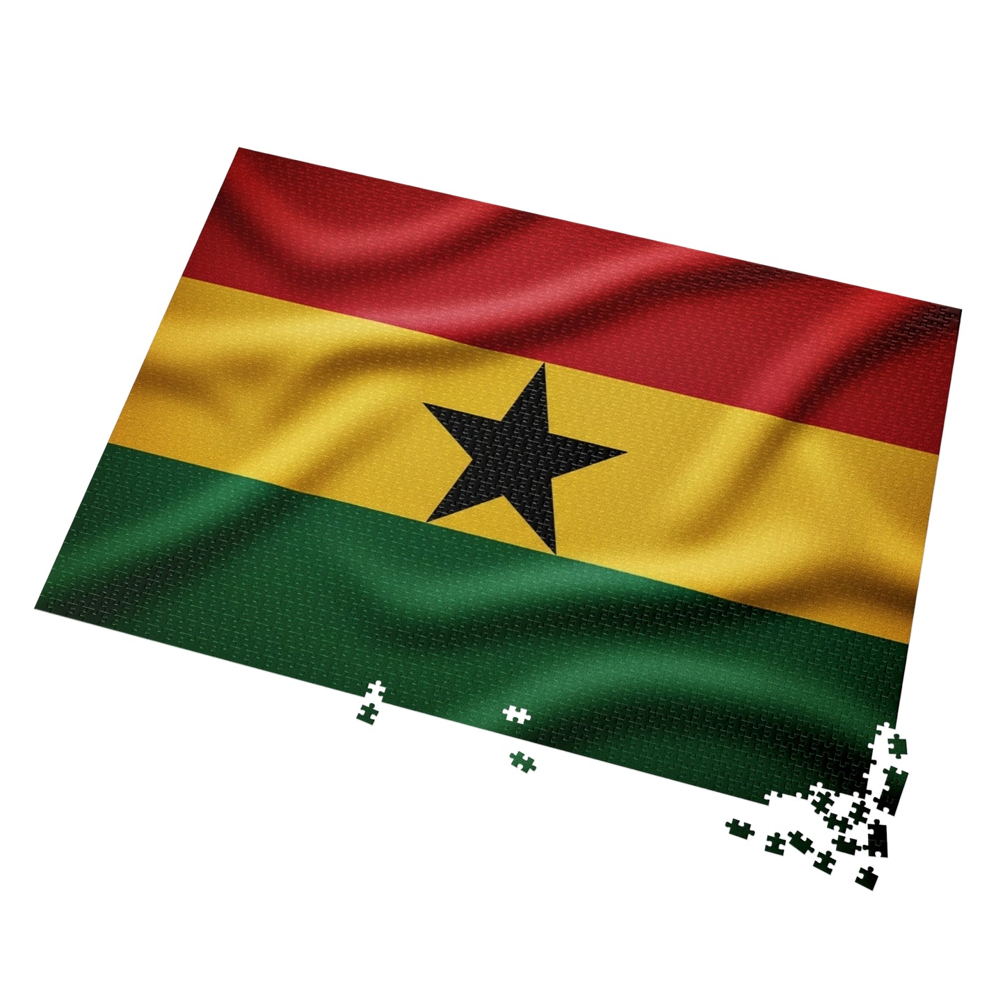 Ghana Flag Jigsaw Puzzle