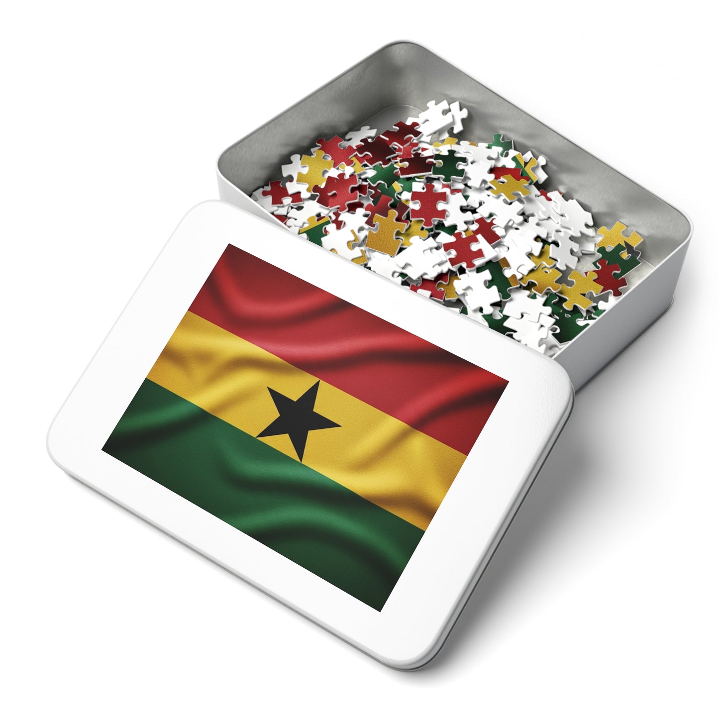 Ghana Flag Jigsaw Puzzle