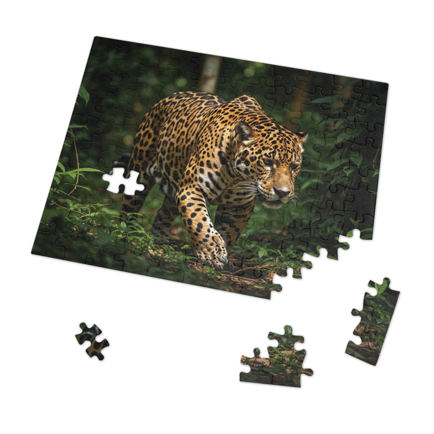 Jaguar in the Jungle Jigsaw Puzzle