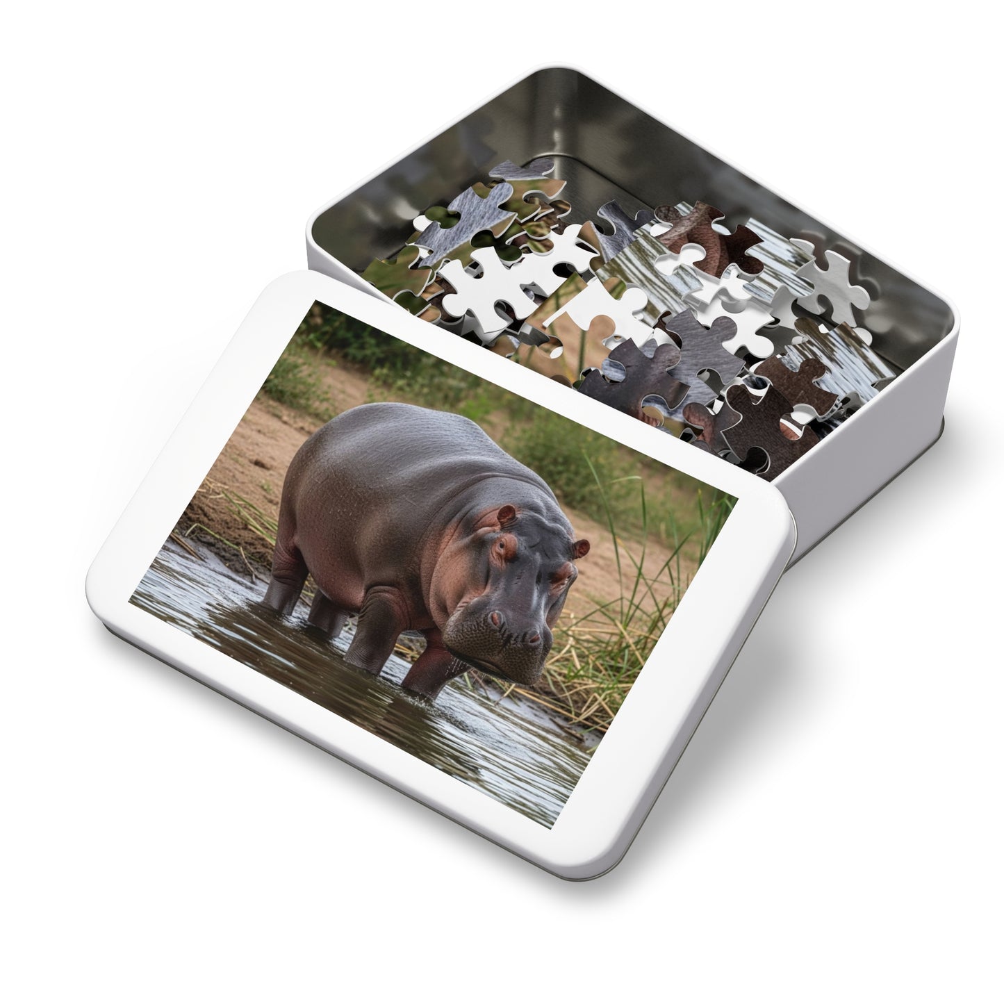 Hippopotamus Jigsaw Puzzle