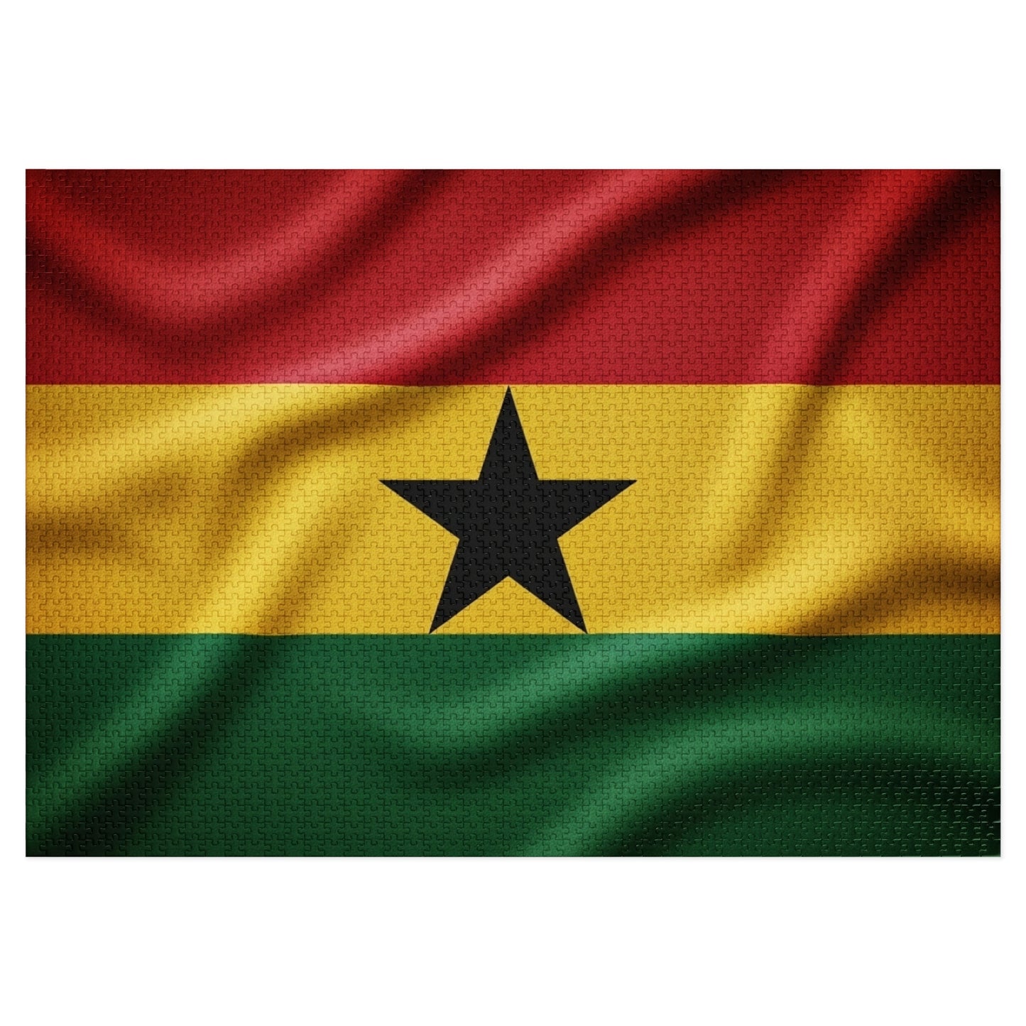 Ghana Flag Jigsaw Puzzle