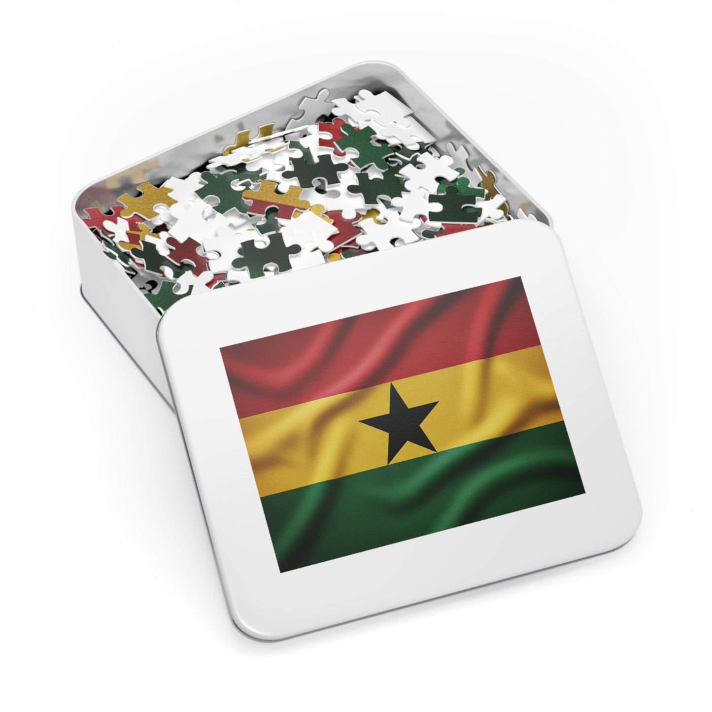 Ghana Flag Jigsaw Puzzle