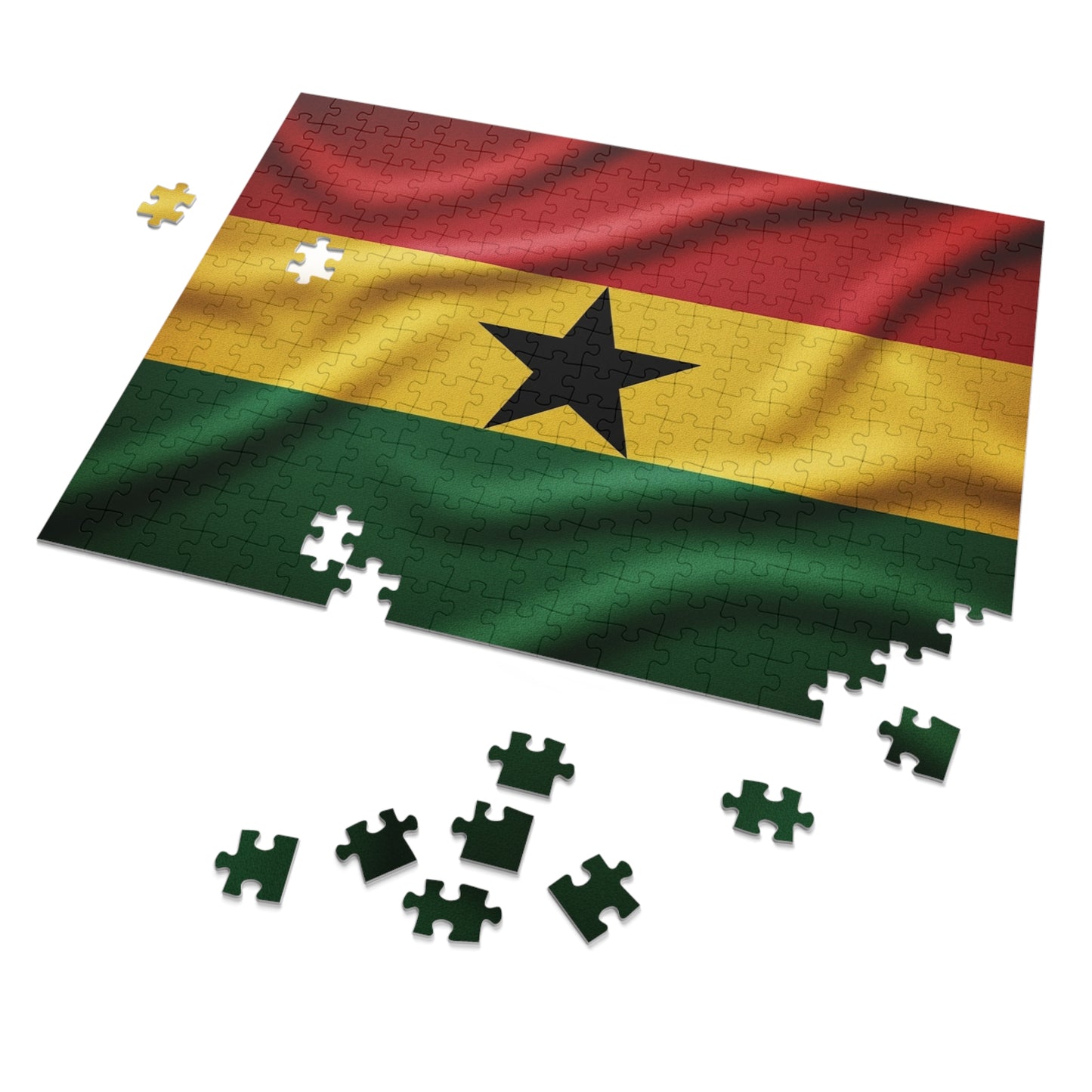 Ghana Flag Jigsaw Puzzle