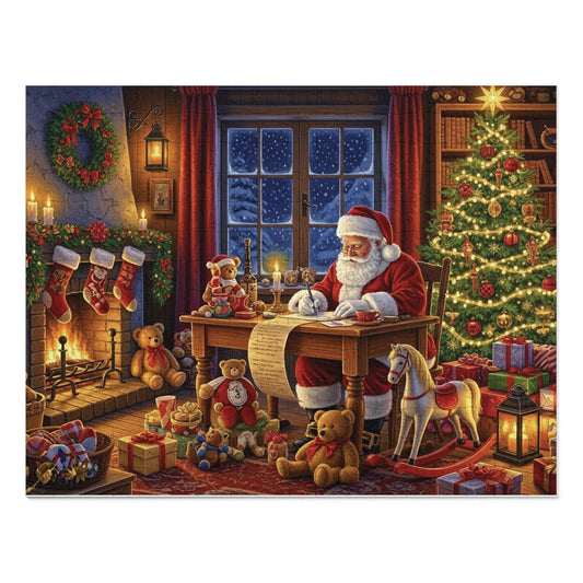 Santa’s Workshop Christmas Jigsaw Puzzle