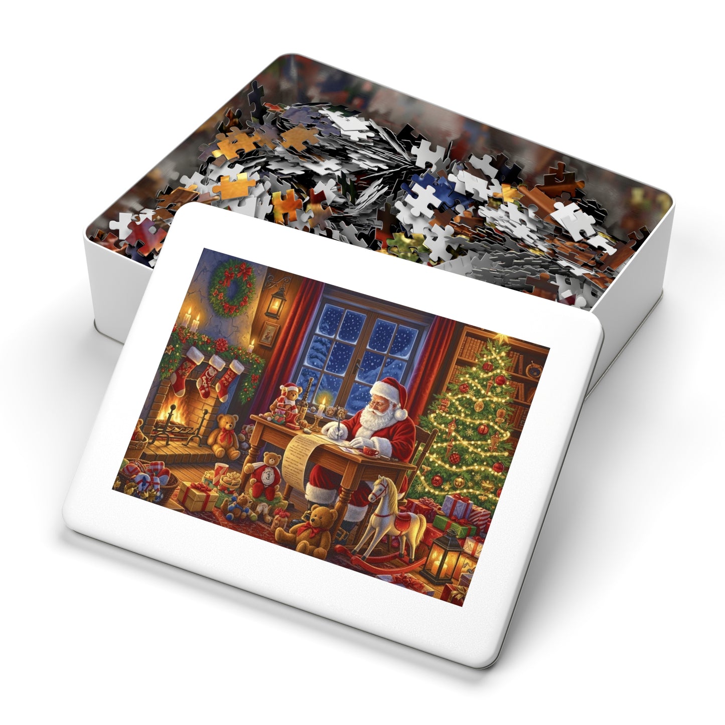 Santa’s Workshop Christmas Jigsaw Puzzle