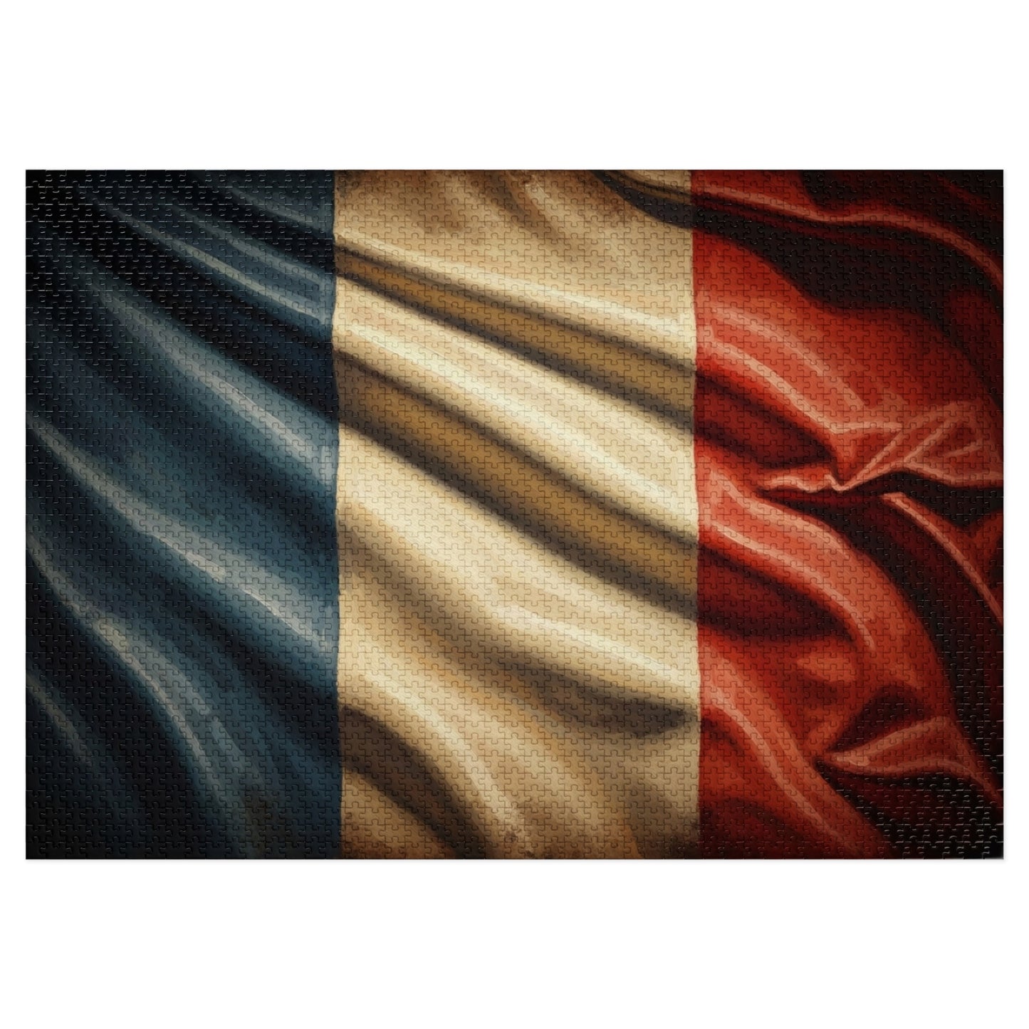 French Flag Jigsaw Puzzle